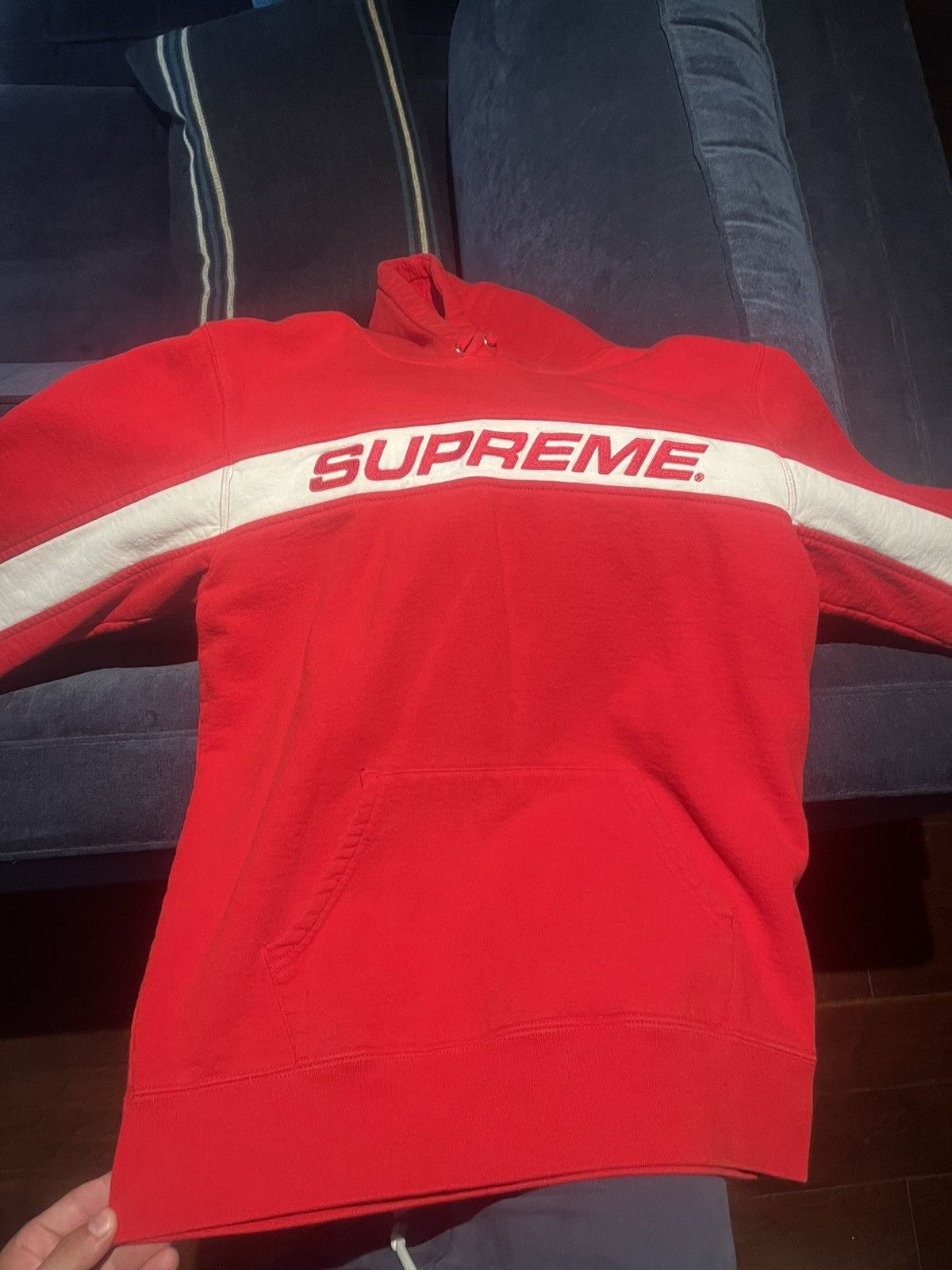 Supreme Supreme Striped Hoodis Size US M / EU 48-50 / 2 - 1 Thumbnail