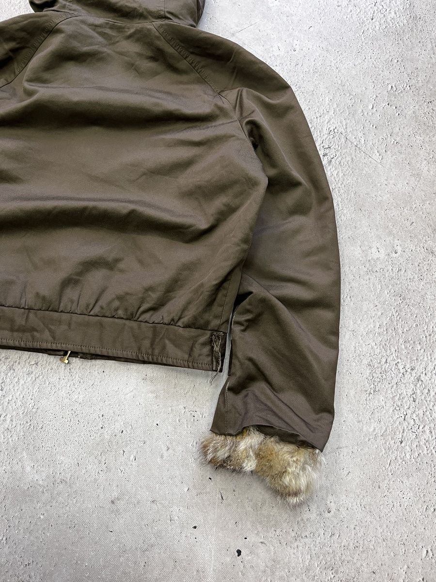 Iceberg Iceberg brown cropped fur hood jacket hysteric glamour y2k Size US M / EU 48-50 / 2 - 12 Thumbnail