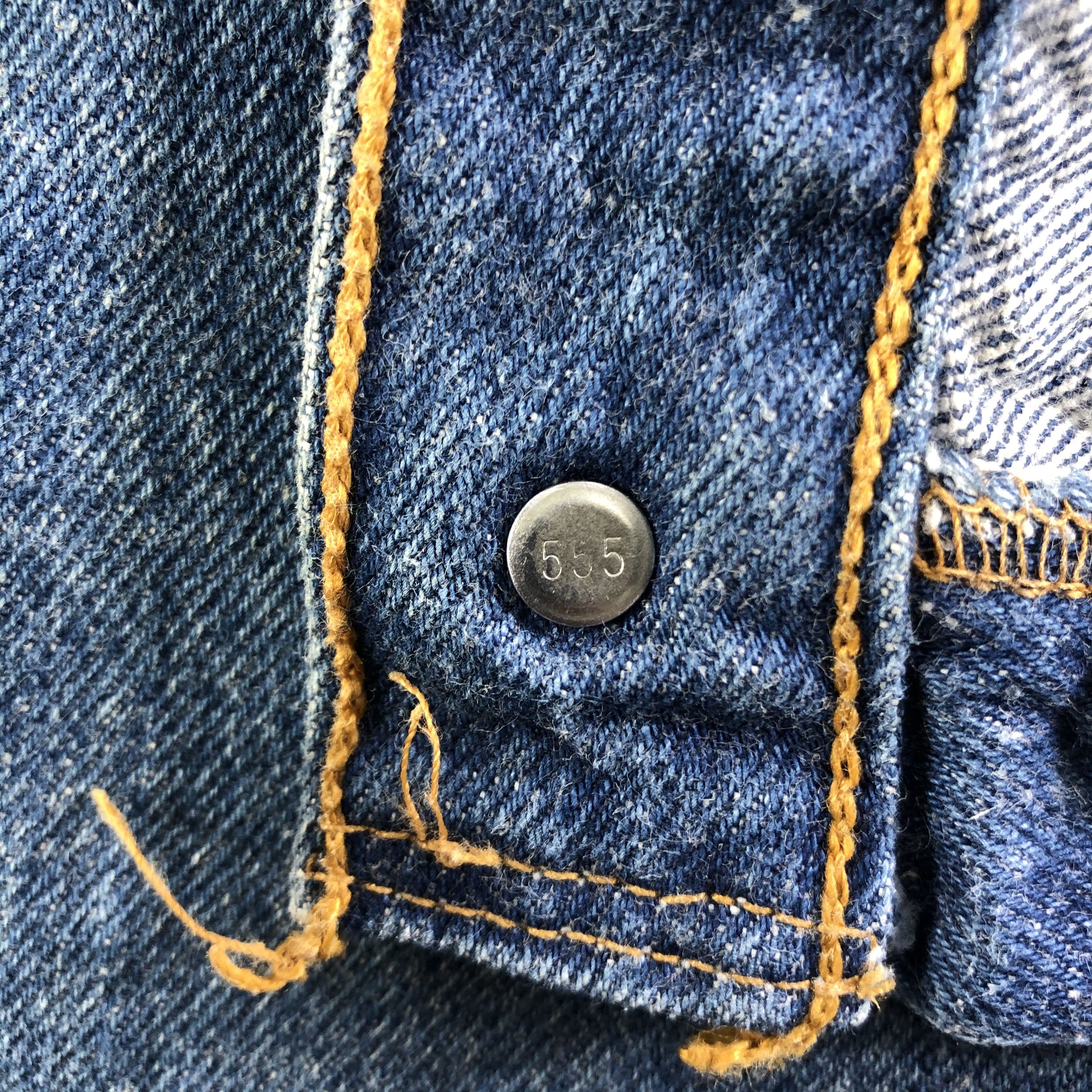 Levi's Vintage 90s Blue Wash Levis 501 Jeans-J3632 Size US 36 / EU 52 - 7 Thumbnail