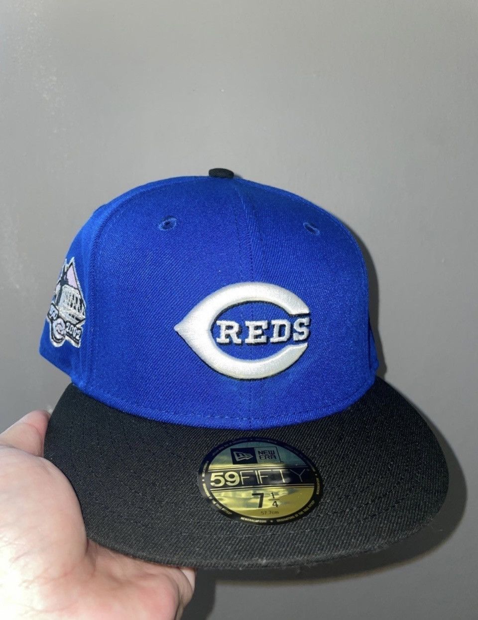 New Era Hat club noho exclusive Cincinnati reds pinky 1970 patch Grailed