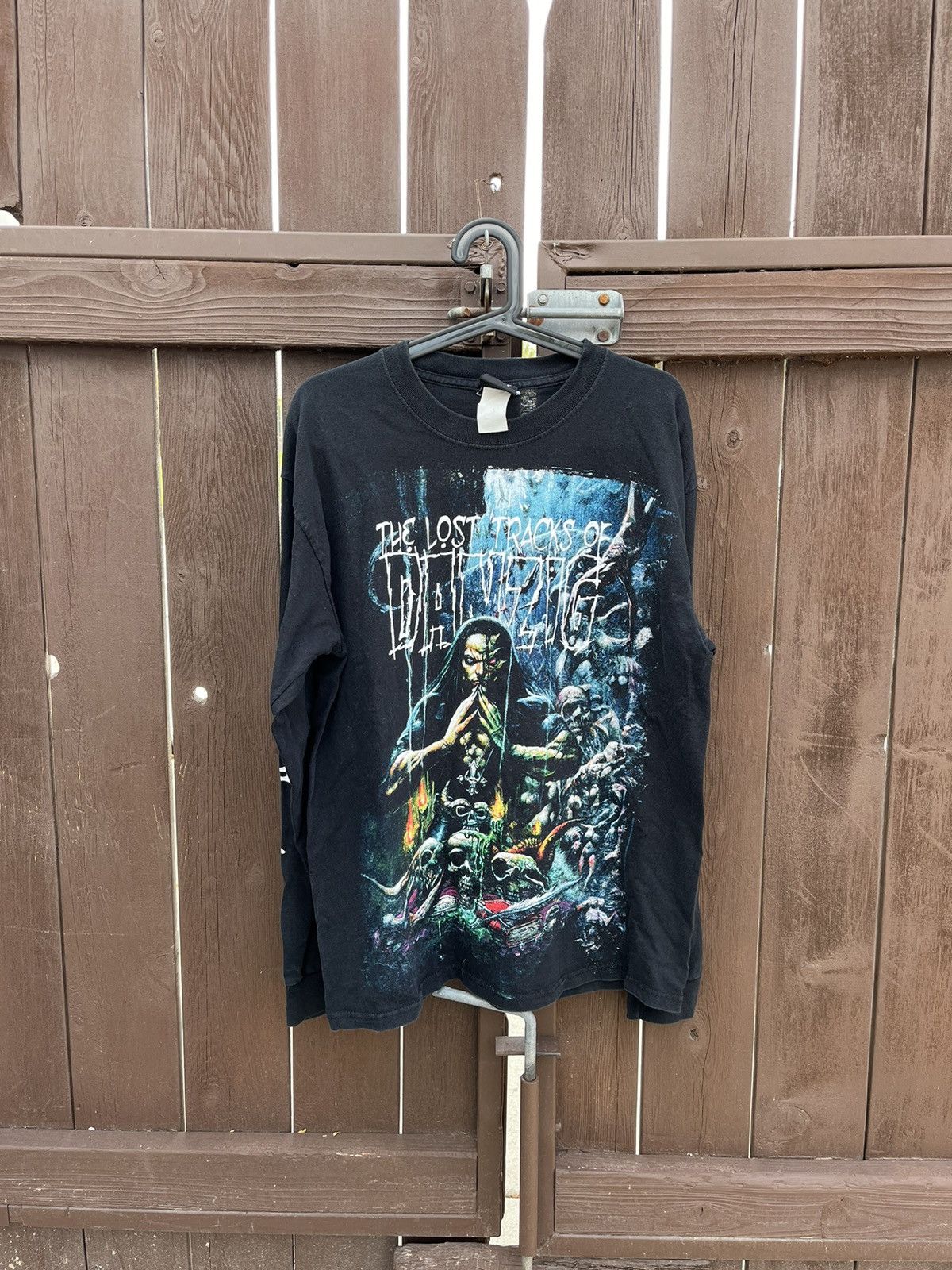 Vintage vintage 90s the lost track of danzig horror long sleeve Size US XL / EU 56 / 4 - 1 Thumbnail