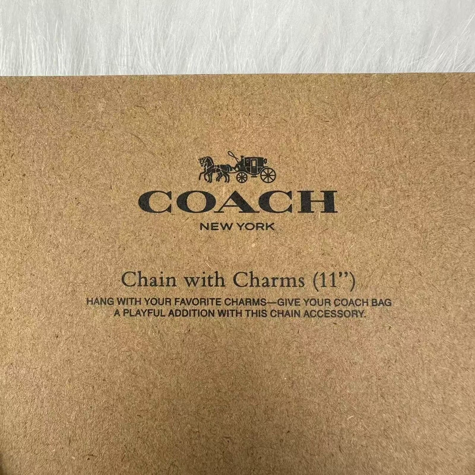 Coach Coach Silver Swagger Chain With Charms CW662 NWT Size ONE SIZE - 10 Thumbnail
