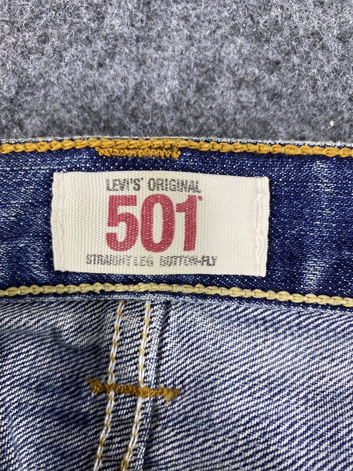 Jean × Levi's × Vintage Vintage Levis 501 Blue Wash Jeans - J966 Size US 29 - 4 Thumbnail