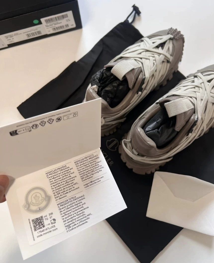 Rick Owens RICK OWENS x Moncler low top sneakers Size US 6.5 / IT 36.5 - 2 Thumbnail