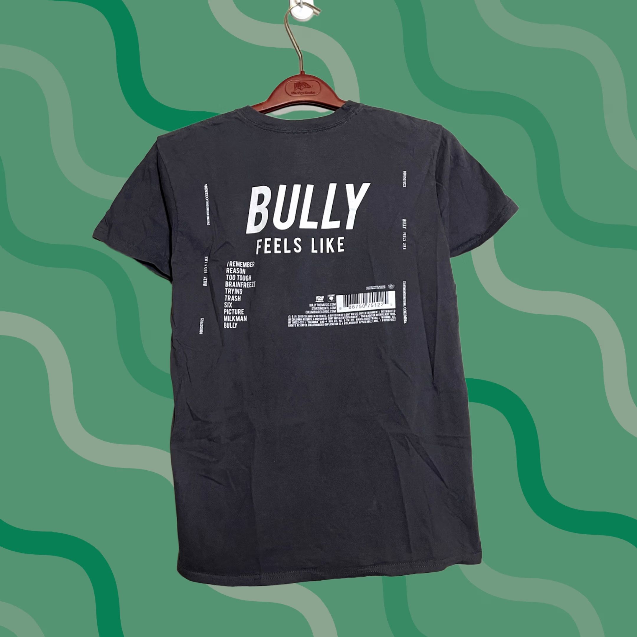 Hanes Hanes Bully Feels Like Tour T-Shirt Mens Short Sleeve M Grey Band Merch 90s Theme Mens Size US M / EU 48-50 / 2 - 1 Thumbnail