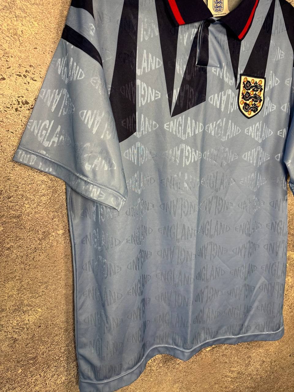 Vintage 90's England National Team 1994 Score Draw Jersey Size US L / EU 52-54 / 3 - 7 Thumbnail