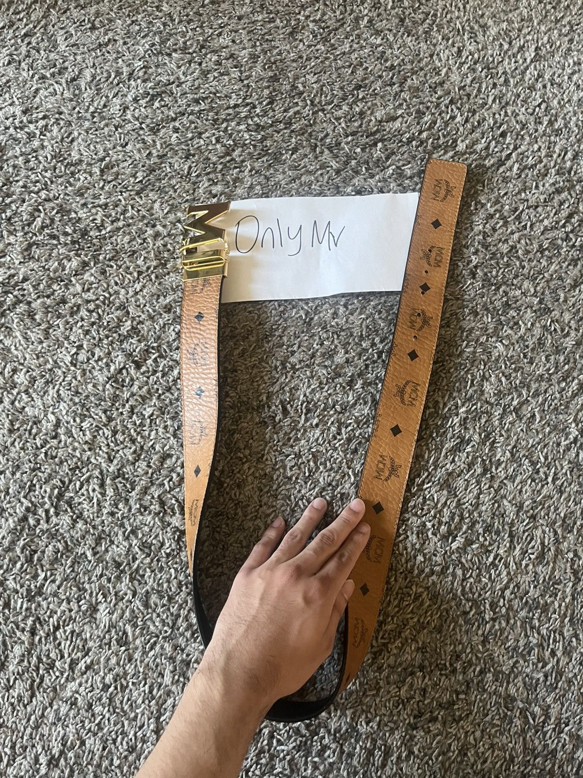 MCM MCM Reversible Belt Size 32 - 1 Thumbnail