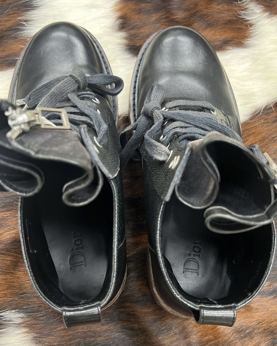 Dior Dior Homme 12SS Military Combat ZipUp Boots Size US 6.5 / EU 39-40 - 7 Thumbnail