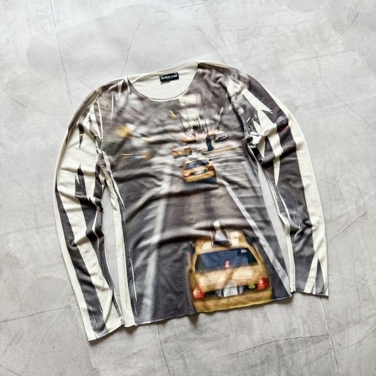 Hysteric Glamour New York Taxi Cop Copine Vibe Vintage Long Sleeve T Shirt Size M / US 6-8 / IT 42-44 - 1 Thumbnail