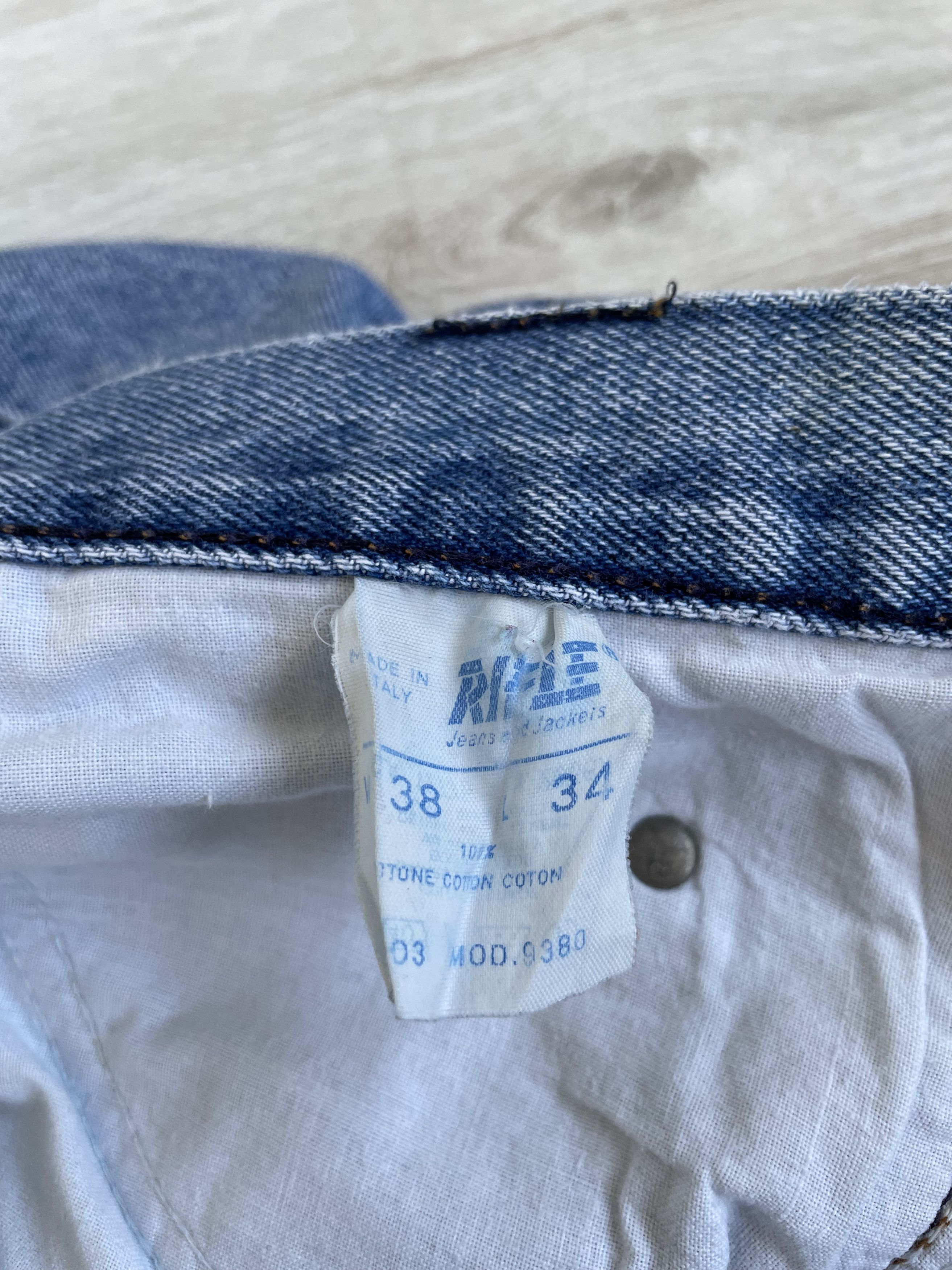 Other Vintage Rifle Super Blue Denim Jeans Size US 34 / EU 50 - 7 Thumbnail