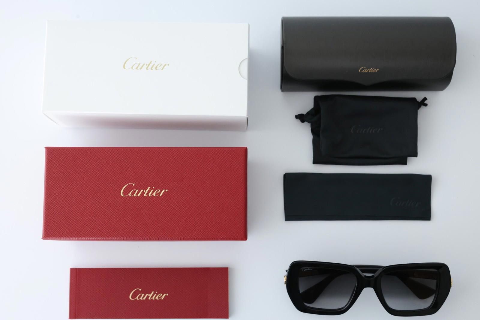 Cartier New Cartier eyewear optical sunglasses CT0507S 001 black Size ONE SIZE - 2 Thumbnail