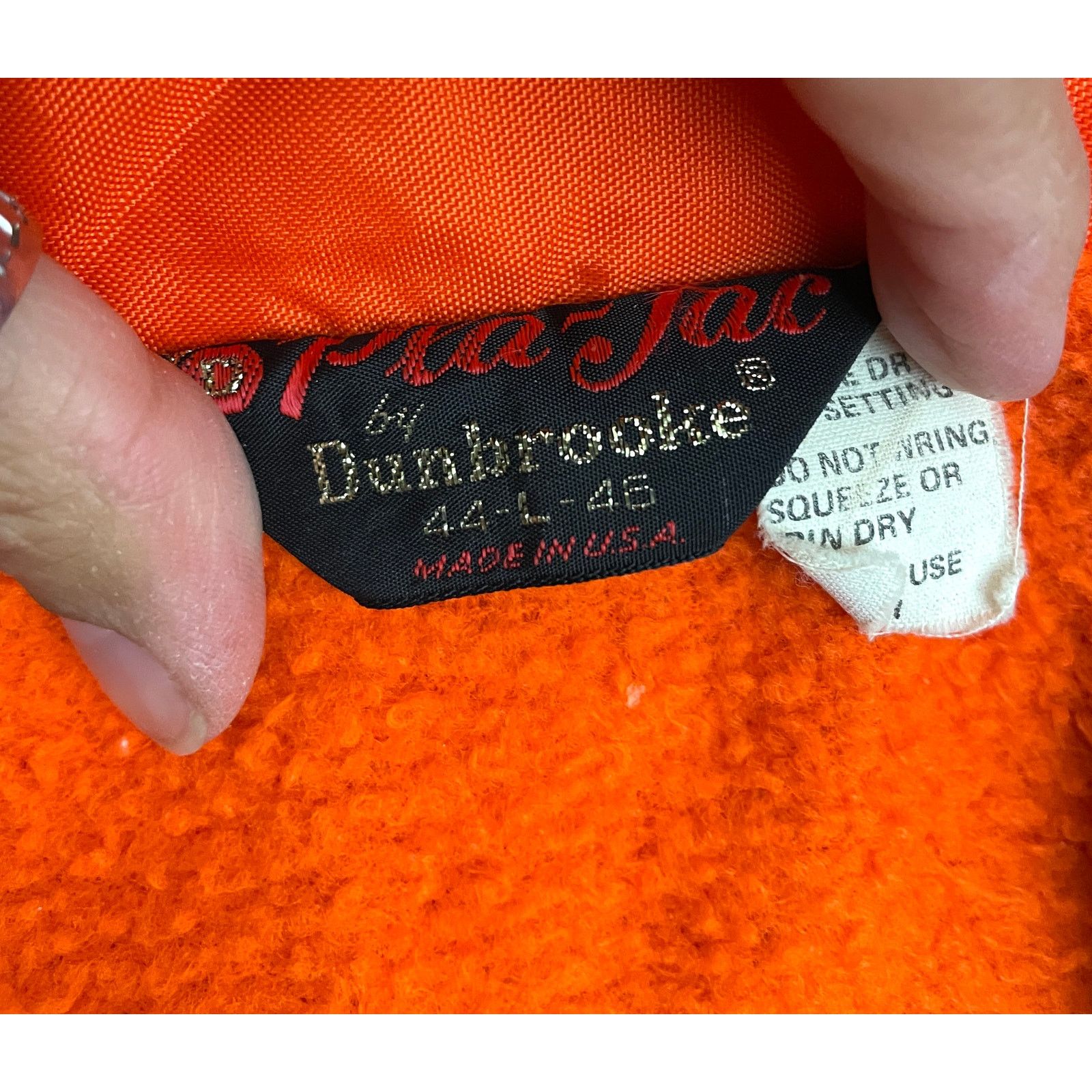 Dunbrooke VTG Bright Orange Buckeye Rescue Medical Tech Jacket 44L 45 Size US S / EU 44-46 / 1 - 3 Thumbnail