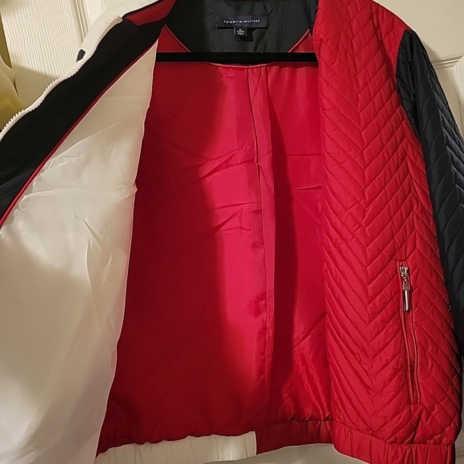 Tommy Hilfiger Tommy Hilfiger XL Color Block Iconic Retro Patriotic Jacket Size US XL / EU 56 / 4 - 9 Thumbnail
