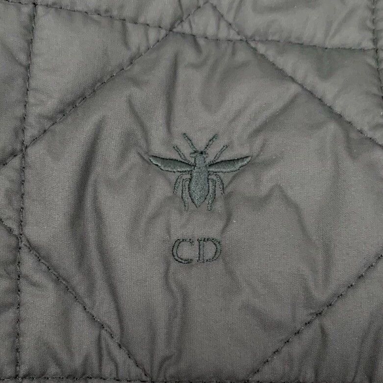 Dior Dior Black diamond plaid bee embroidery hooded drawstring Size XXS / US 00 / IT 34 - 5 Thumbnail