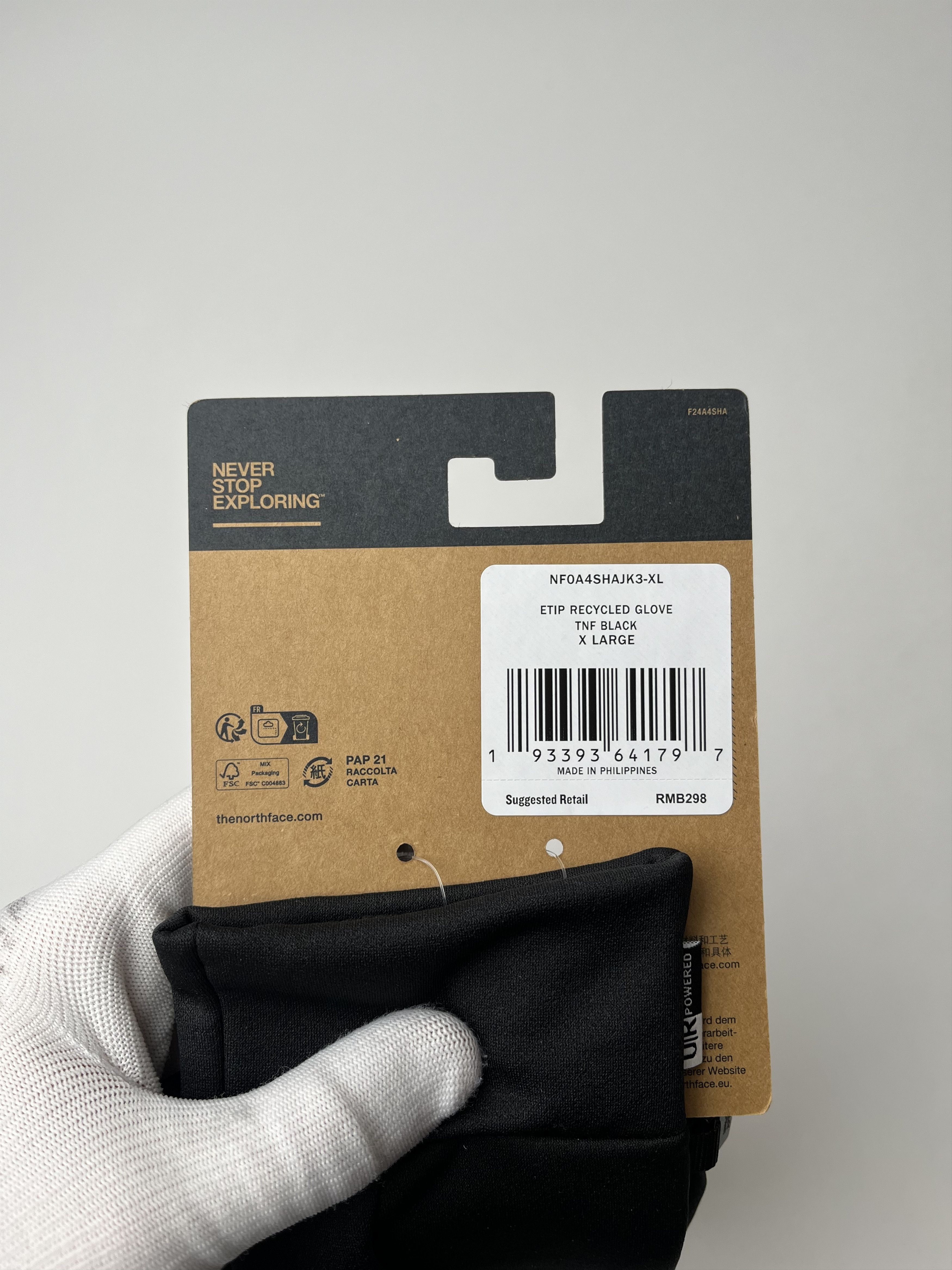 The North Face Gloves The North Face Etip Recycled Size 36 - 5 Thumbnail
