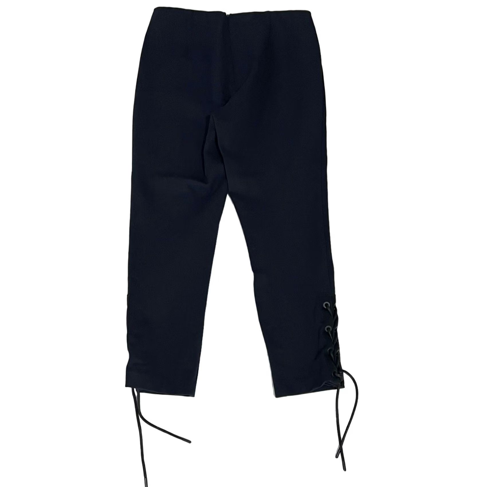 Rag & Bone rag & bone Riding Pants Simone Lace Up Ankle Navy Blue Viscose Stretch Sz 8 Size 30" / US 8 / IT 44 - 6 Thumbnail