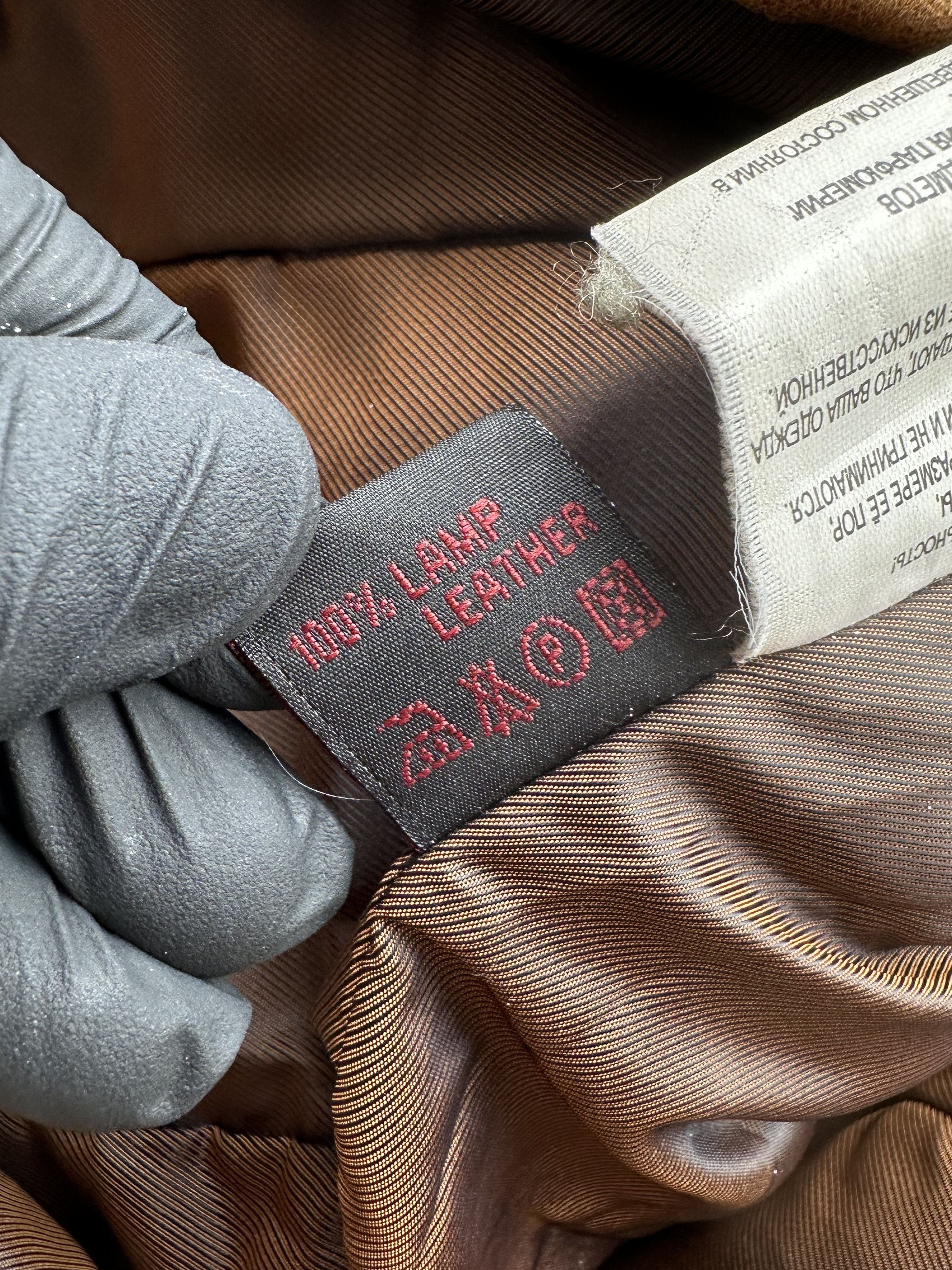 Vintage Vintage Leather and Real Fur Coat A208D15(539) Size M / US 6-8 / IT 42-44 - 5 Thumbnail