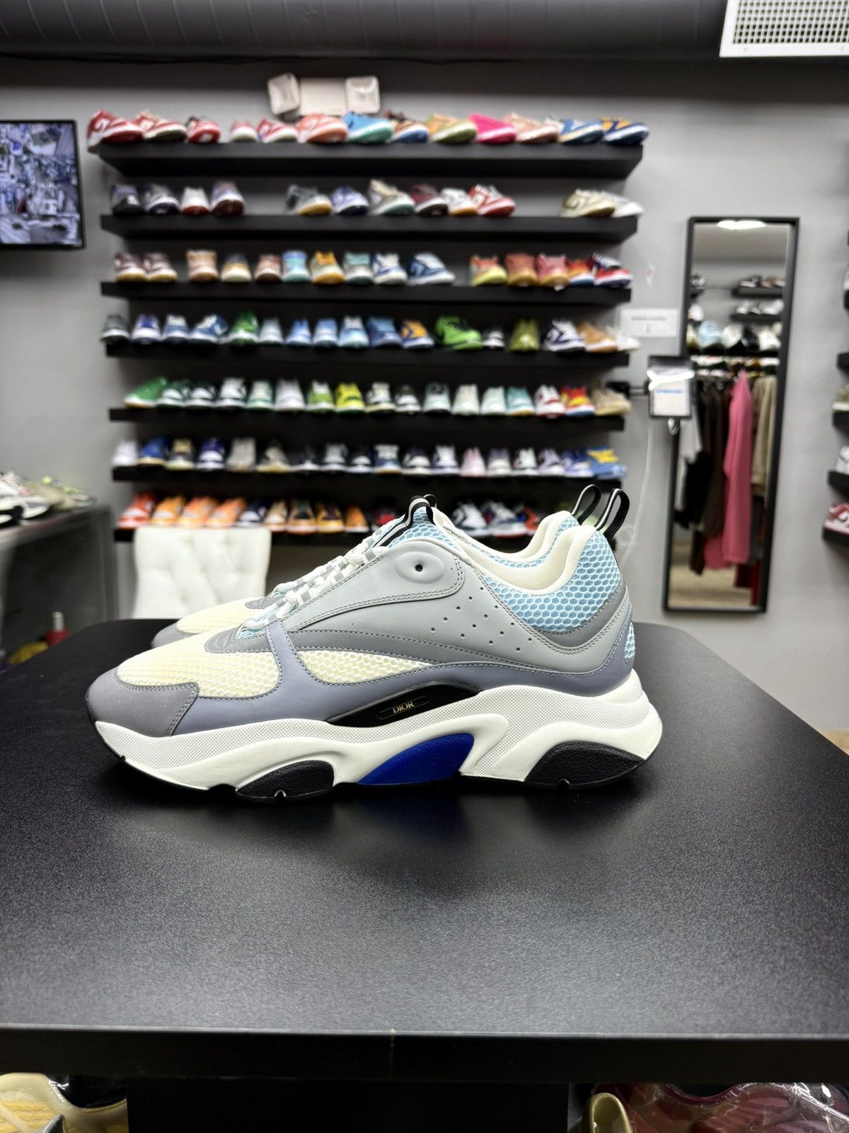 Dior AUTHENTIC Dior B22 Blue Silver White Size 47 / 14 US Size US 14 / EU 47 - 5 Thumbnail