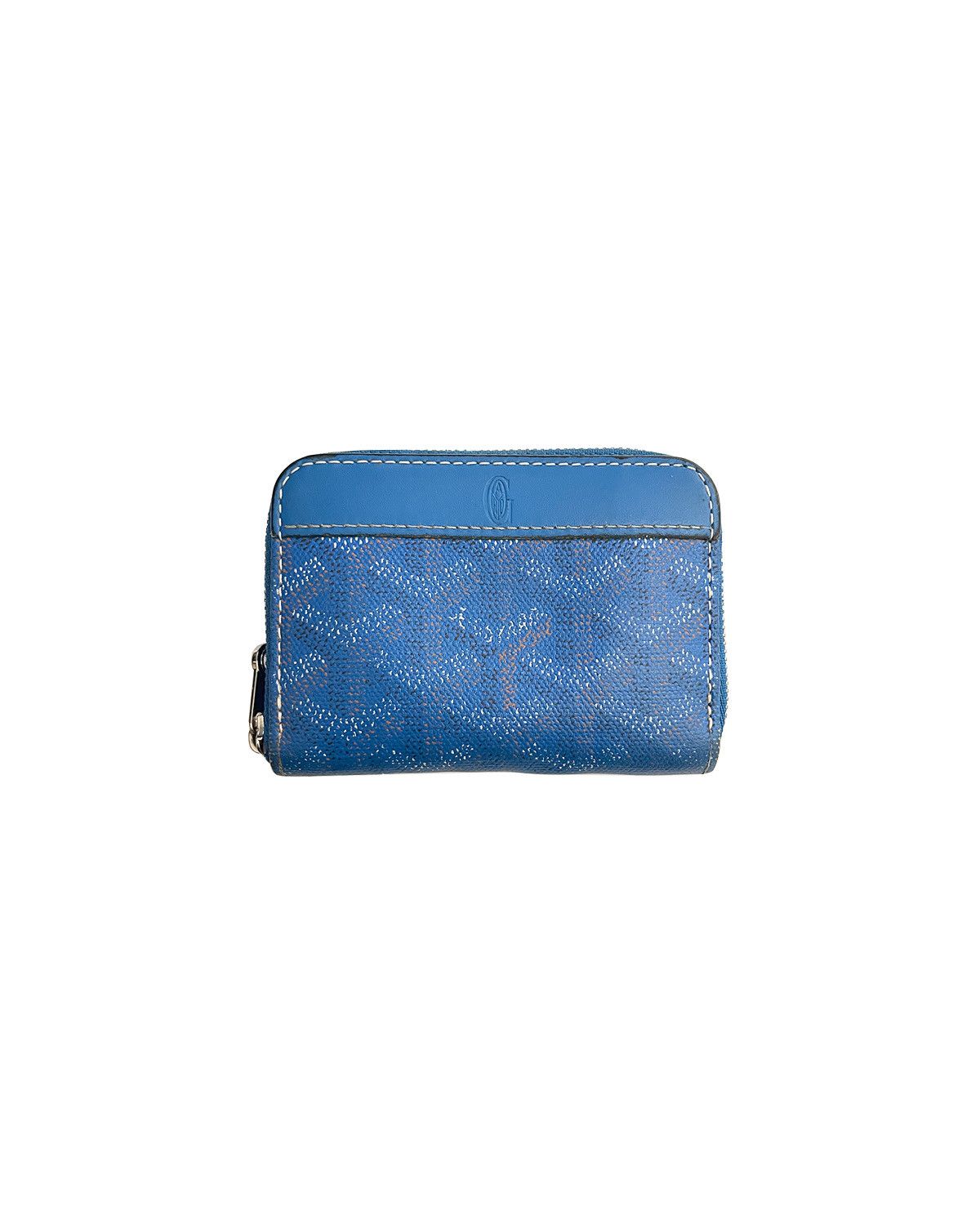 image of Goyard Matignon Wallet in Blue, Men's