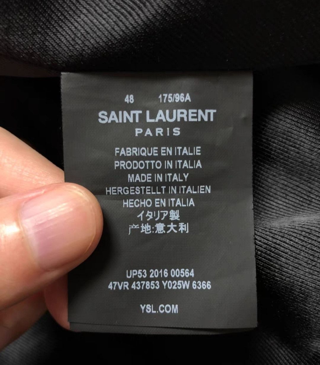 Saint Laurent Paris saint laurent velvet jacket-2505 Size US M / EU 48-50 / 2 - 9 Thumbnail