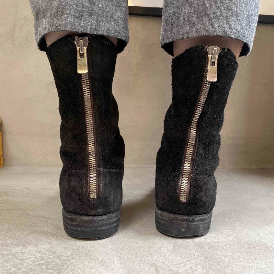 Guidi GUIDI 988 Black Suede Back Zip Size US 9 / EU 42 - 4 Thumbnail