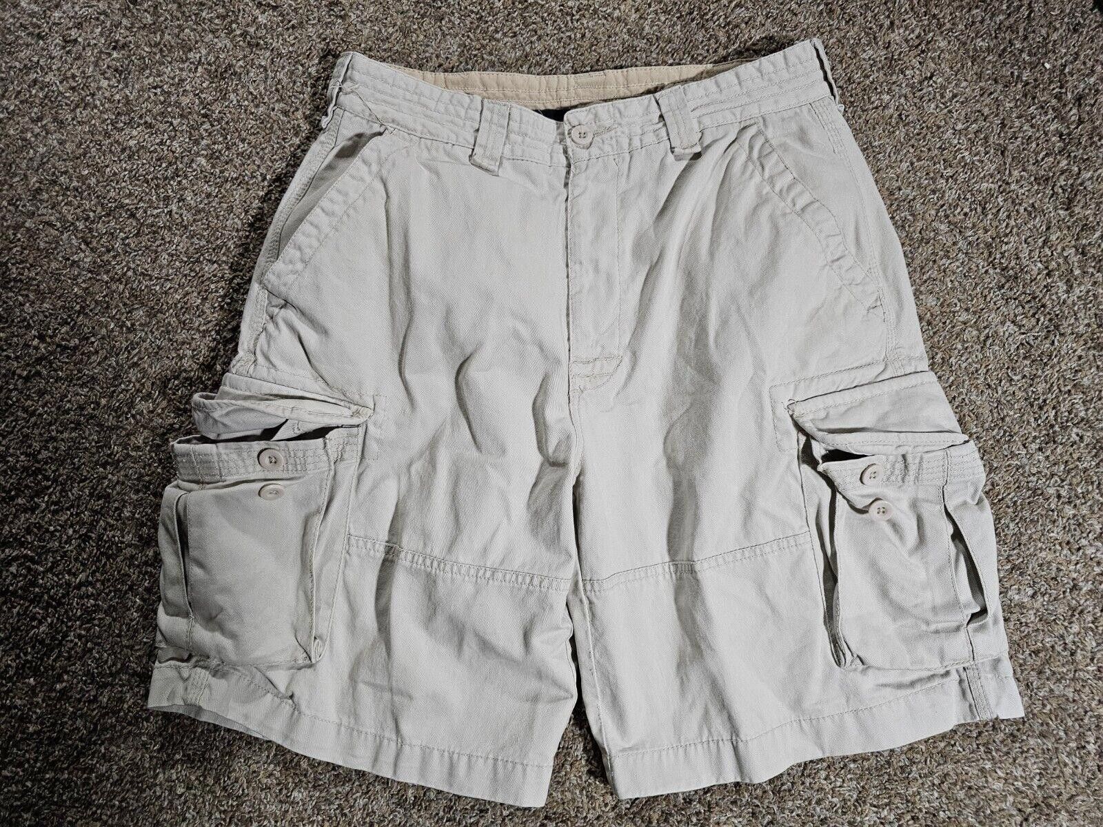 Consensus Sportswear Consensus Authentic Heritage cargo shorts 34 Ivory Khaki Size US 34 / EU 50 - 1 Thumbnail