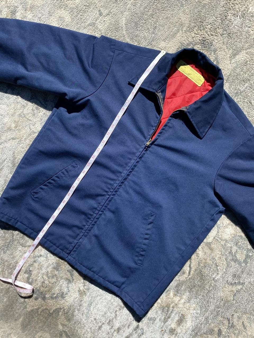 Vintage Rivco Concept 29 60s Navy Quilt China Workwear Jacket Medium Size US M / EU 48-50 / 2 - 6 Thumbnail