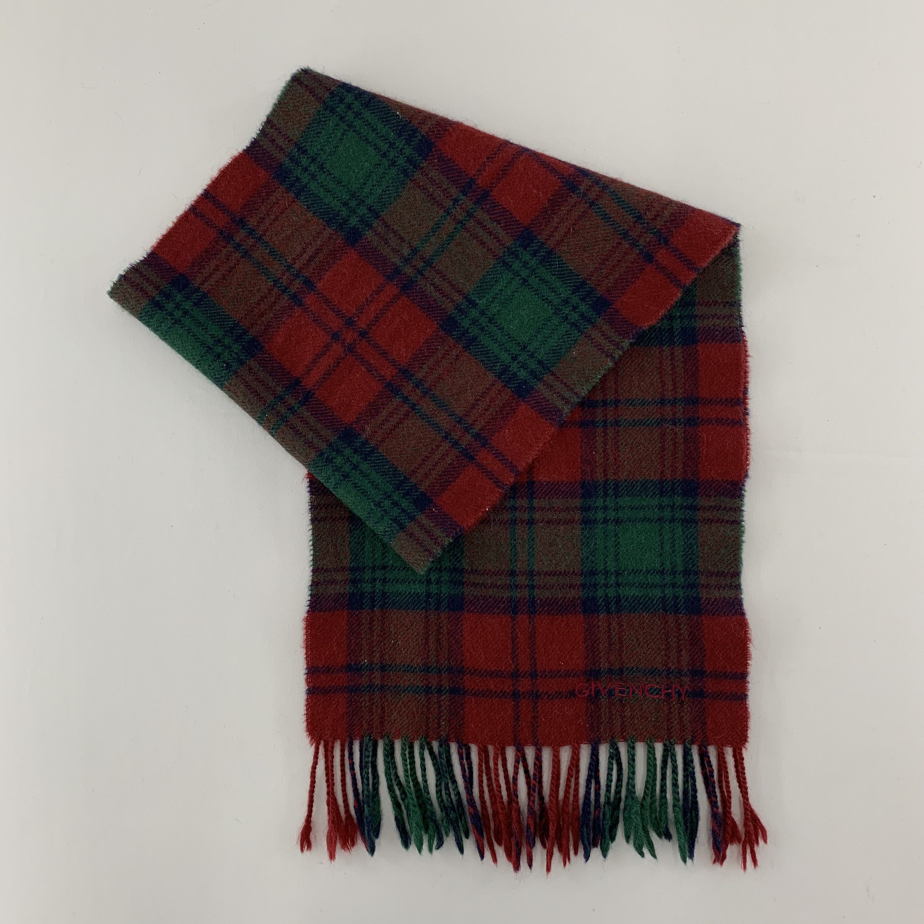 Vintage Givenchy Scarf Wool Muffler Neck Wrap BL4060 Size ONE SIZE - 3 Thumbnail