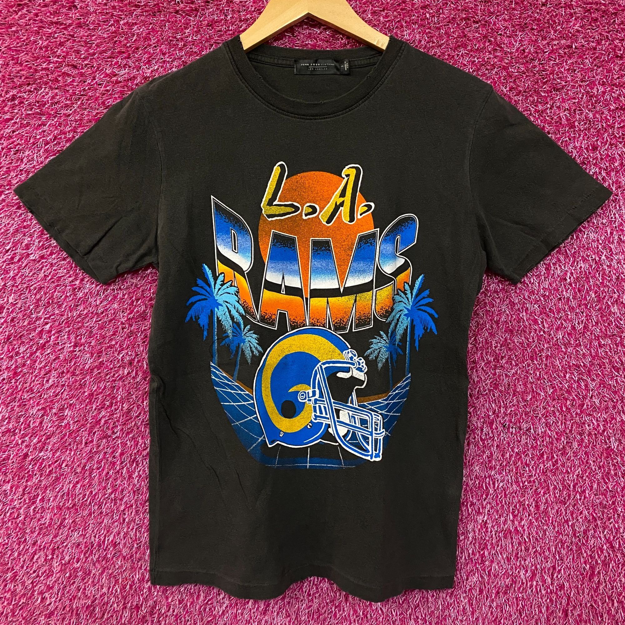 Junk Food Junk Food Clothing Los Angeles Rams Sunset Vintage Style Tee Size US S / EU 44-46 / 1 - 1 Thumbnail