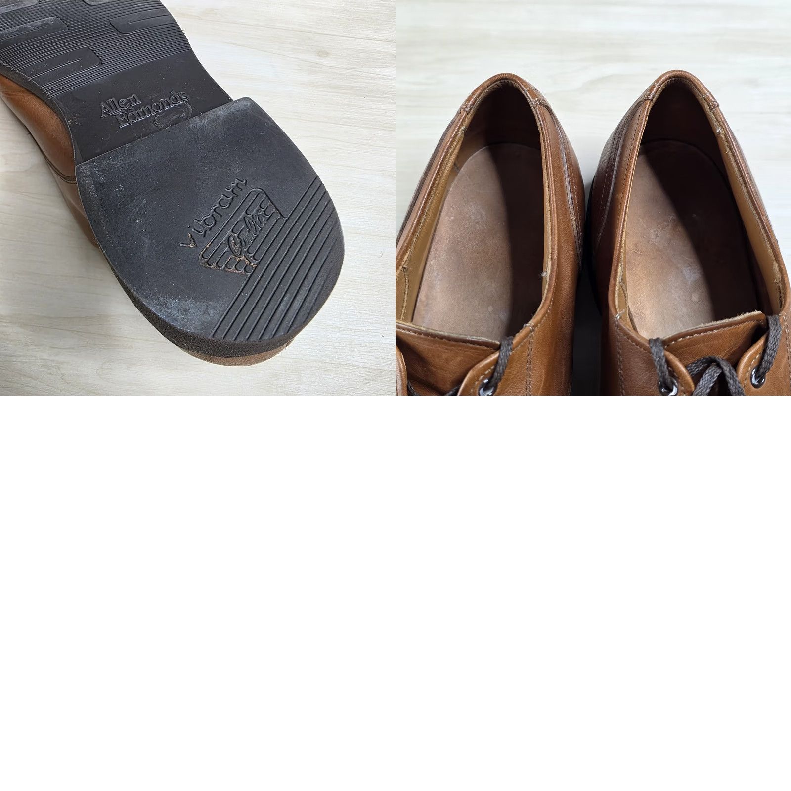 Allen Edmonds Allen Edmonds Ellsworth Oxford Cap Toe Brown Leather Men's Shoes Size 9 EEE Size ONE SIZE - 8 Thumbnail