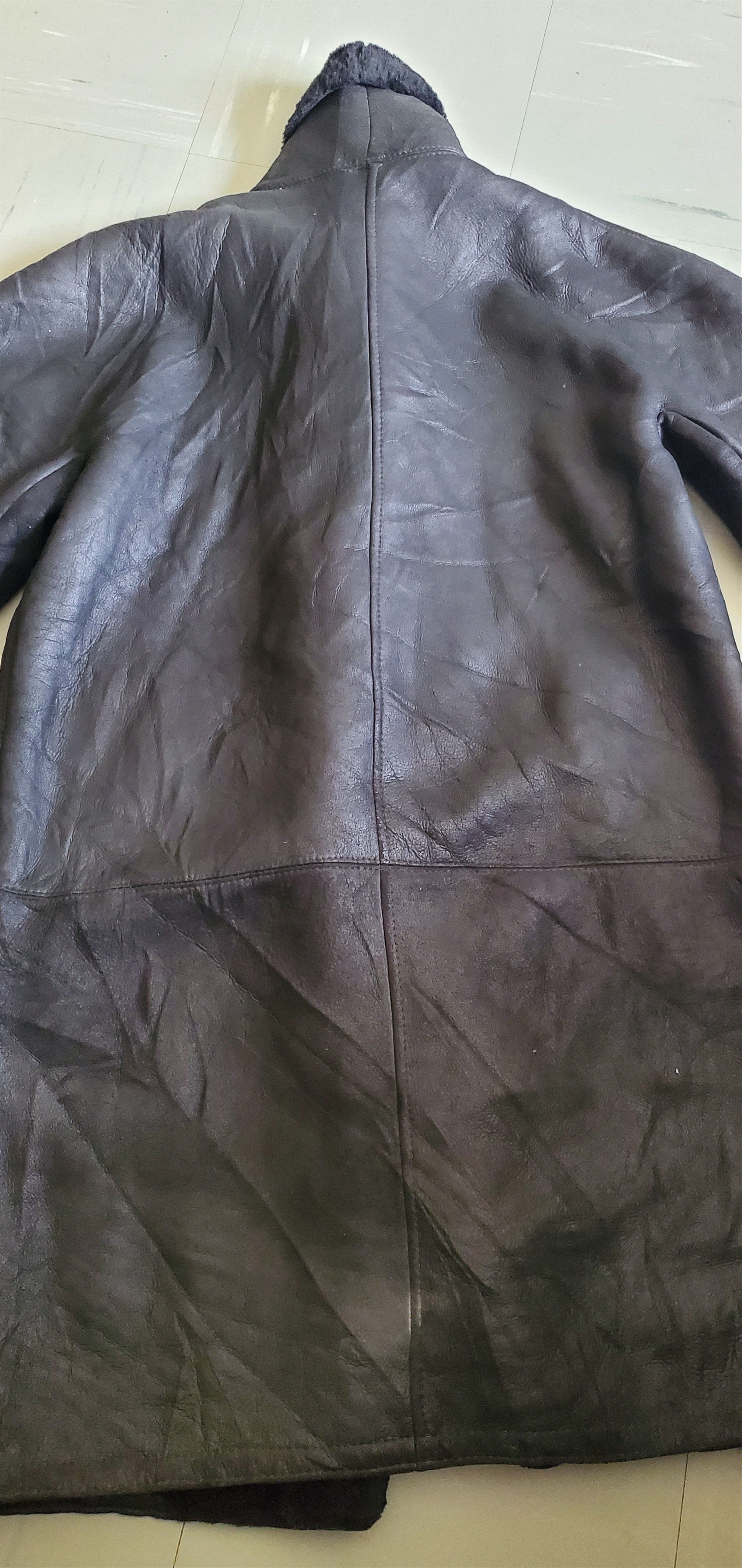 Sawyer of Napa Vintage Sawyer of Napa Suede Sheepskin Leather Coat Size US M / EU 48-50 / 2 - 9 Thumbnail