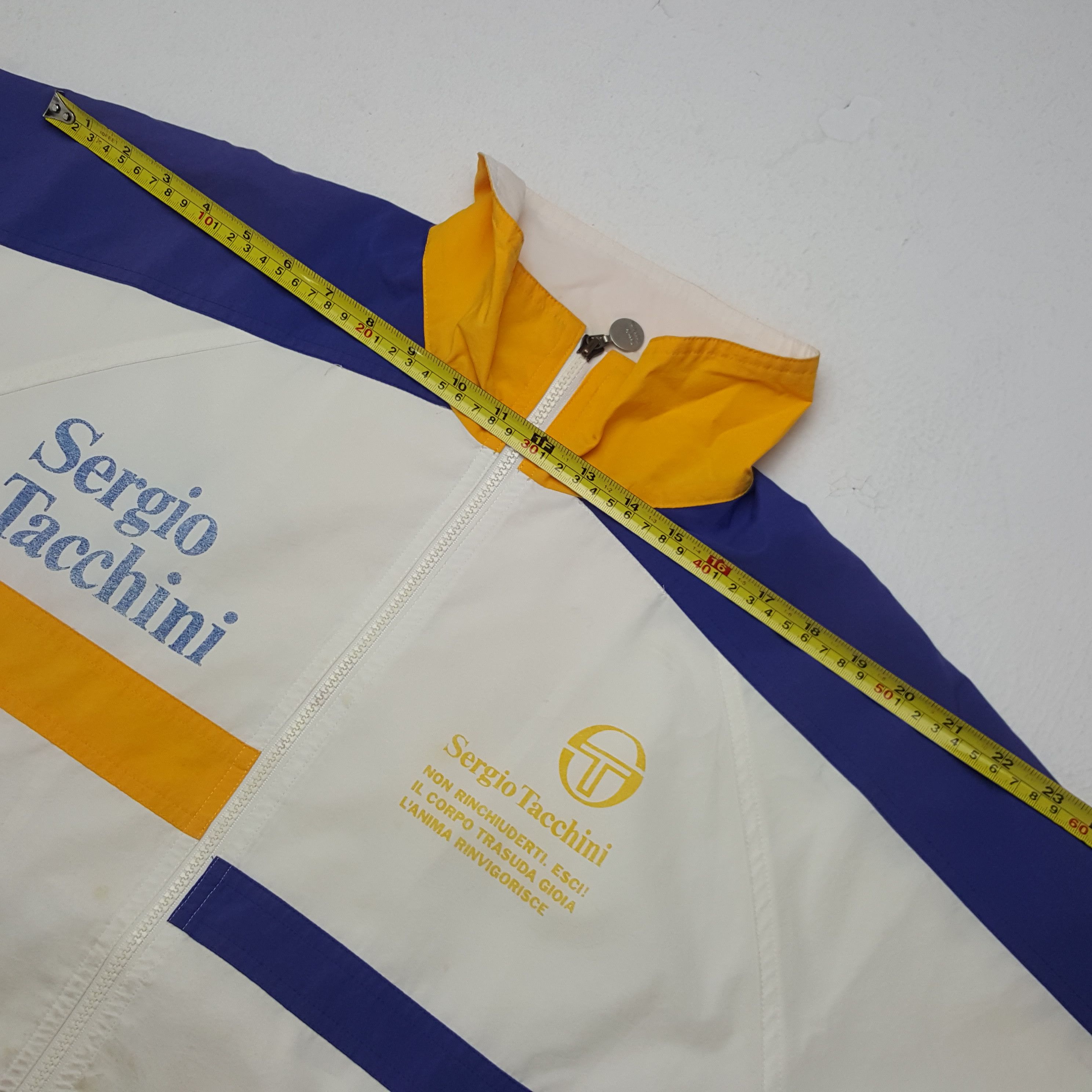 Sergio Tacchini × Vintage Vintage Sergio Tacchini Sports Style Tennis Jacket Size US L / EU 52-54 / 3 - 6 Thumbnail
