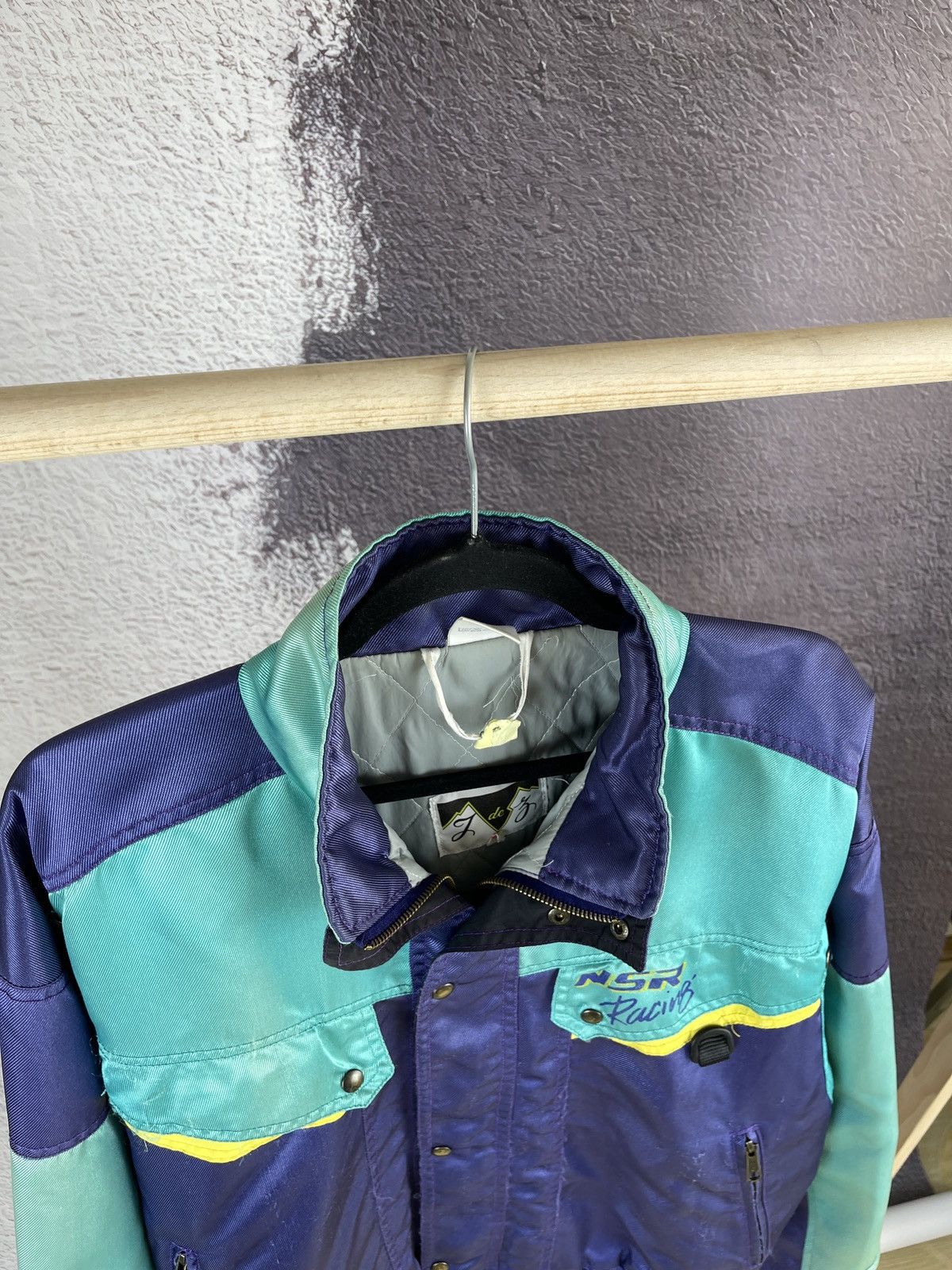 Vintage Vintage 70s NSR racing colour blocked cropped jacket Size US M / EU 48-50 / 2 - 13 Thumbnail
