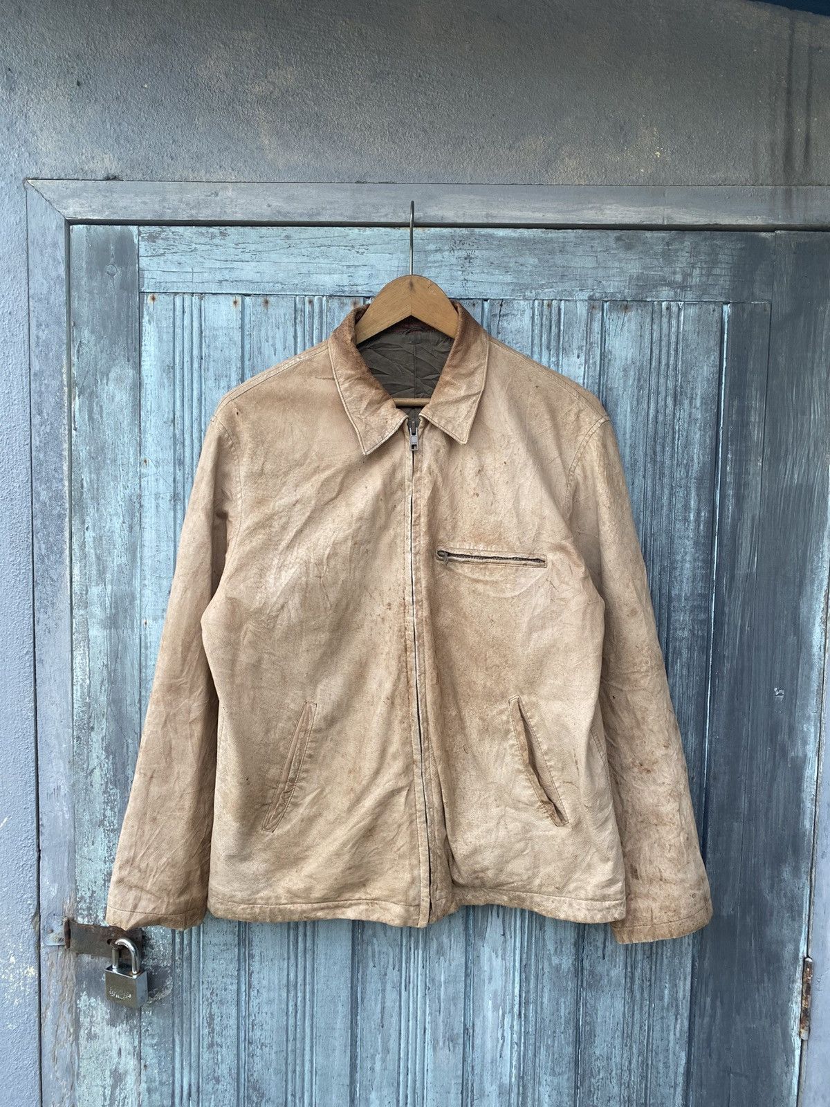 Yohji Yamamoto Vintage!!!Jacket Leather Y’s Yohji Yamamoto Size US L / EU 52-54 / 3 - 1 Thumbnail