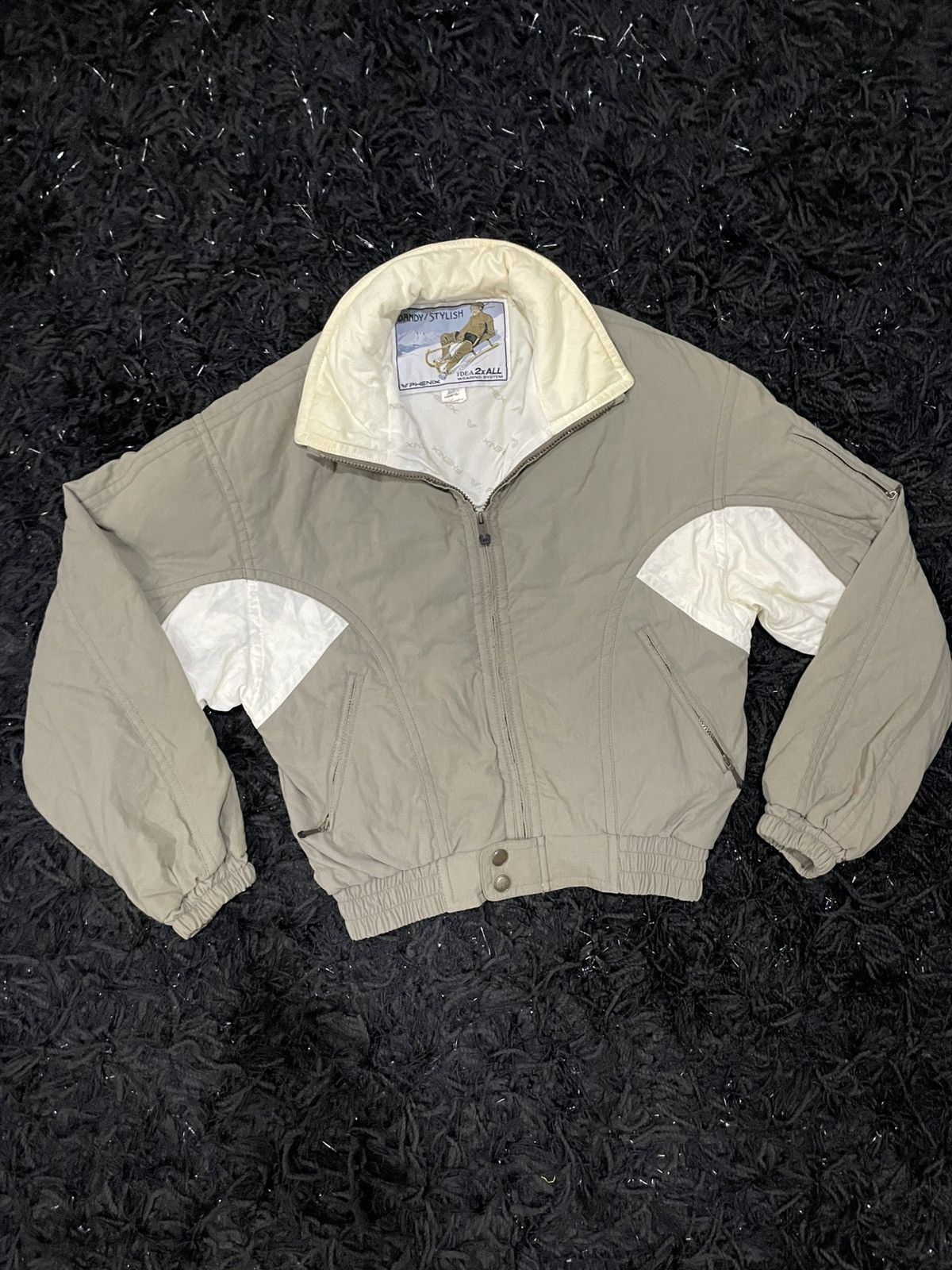 Phenix Vintage Phenix Dandy Stylish Wearing system bomber jacket L Size US L / EU 52-54 / 3 - 2 Thumbnail