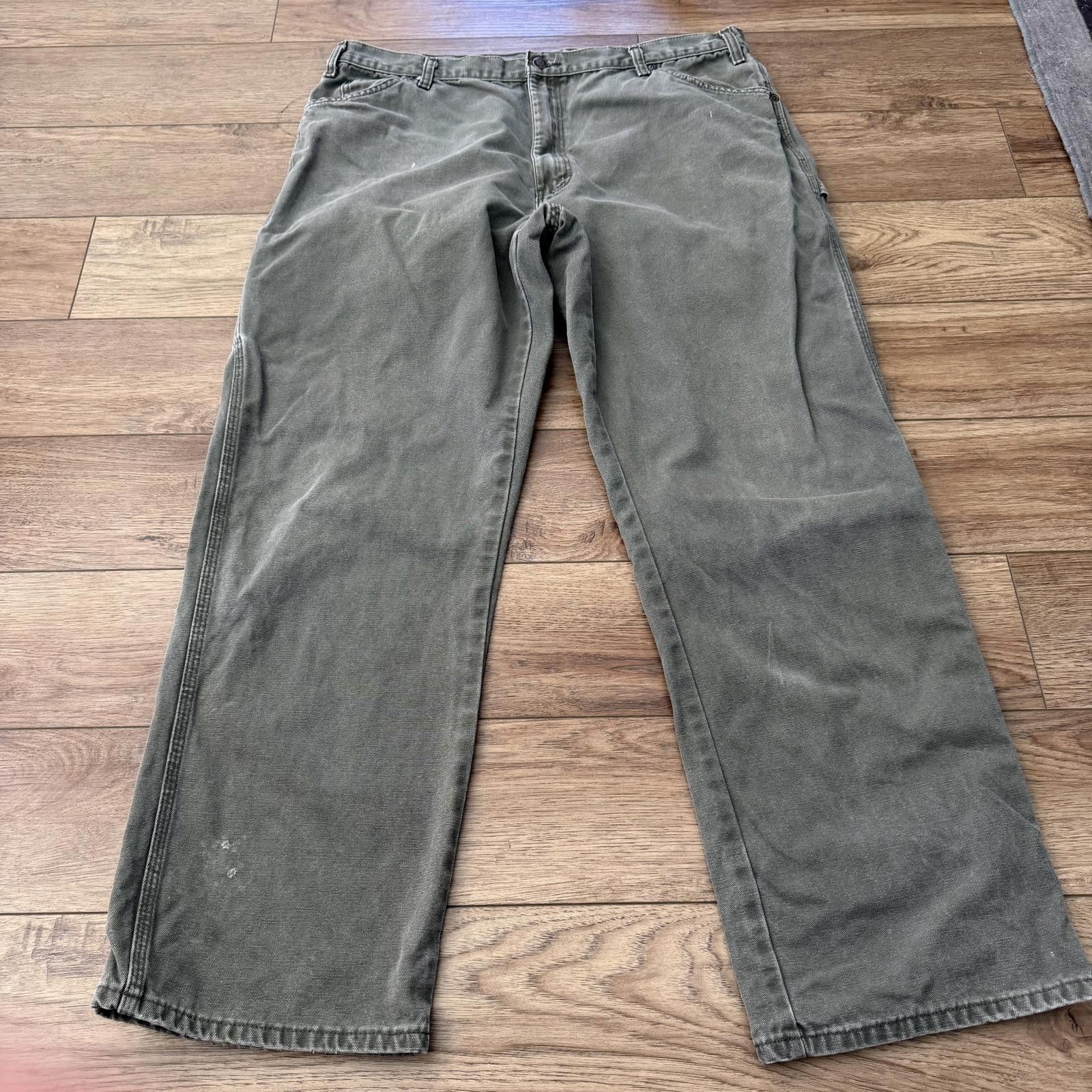 Other Dickies Carpenter Workwear Green Pants 40x32 Grunge Size US 40 / EU 56 - 2 Thumbnail