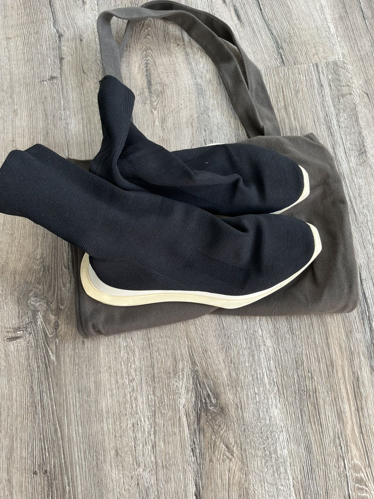 Rick Owens Drkshdw Rick Owens DRKSHDW Sock Sneaker Size US 7 / EU 40 - 1 Thumbnail