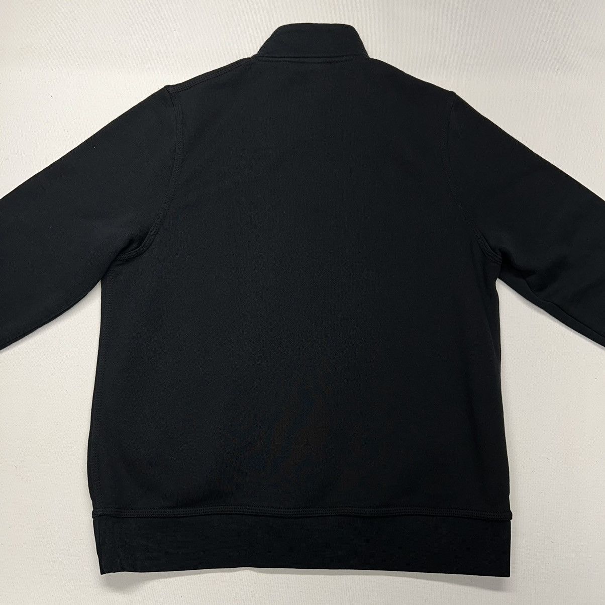 Nike Nike Sweatshirt Black Full Zip Mock Neck Swoosh Turkey Made Size US M / EU 48-50 / 2 - 13 Thumbnail