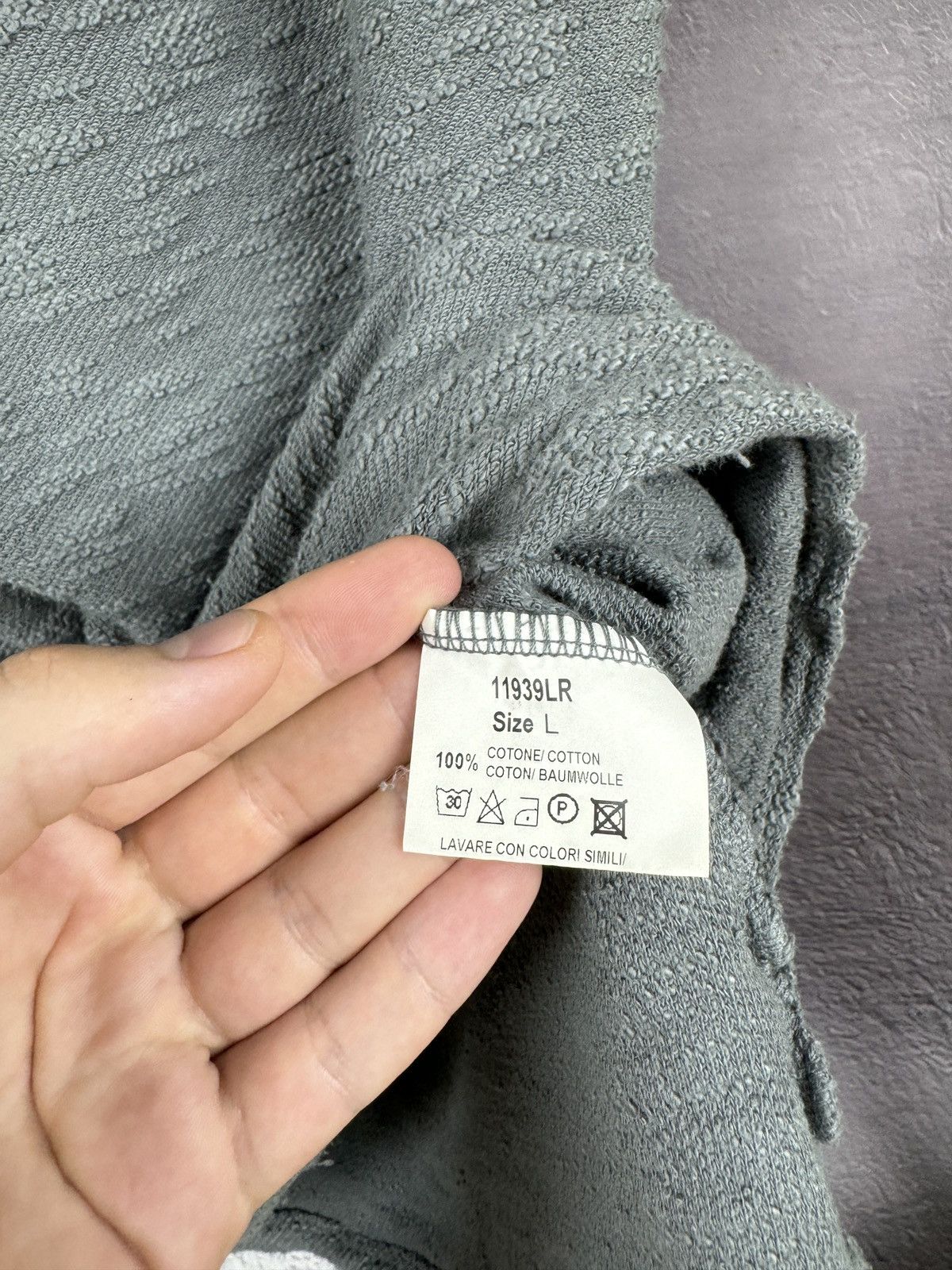 Other Provocation Avant Garde Grey Tunic cotton dress sweater Size L / US 10 / IT 46 - 10 Thumbnail
