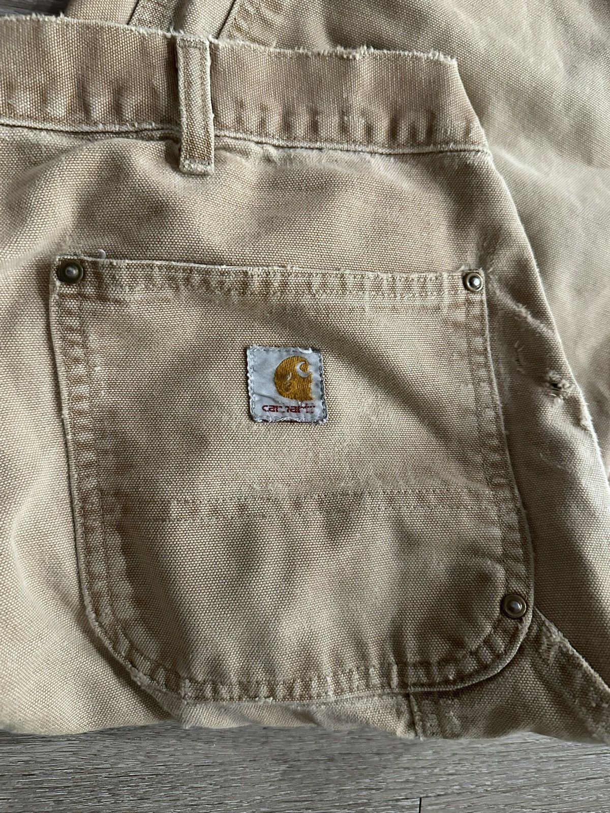 Carhartt Vintage Carhartt Distressed Workwear Denim Size US 38 / EU 54 - 11 Thumbnail