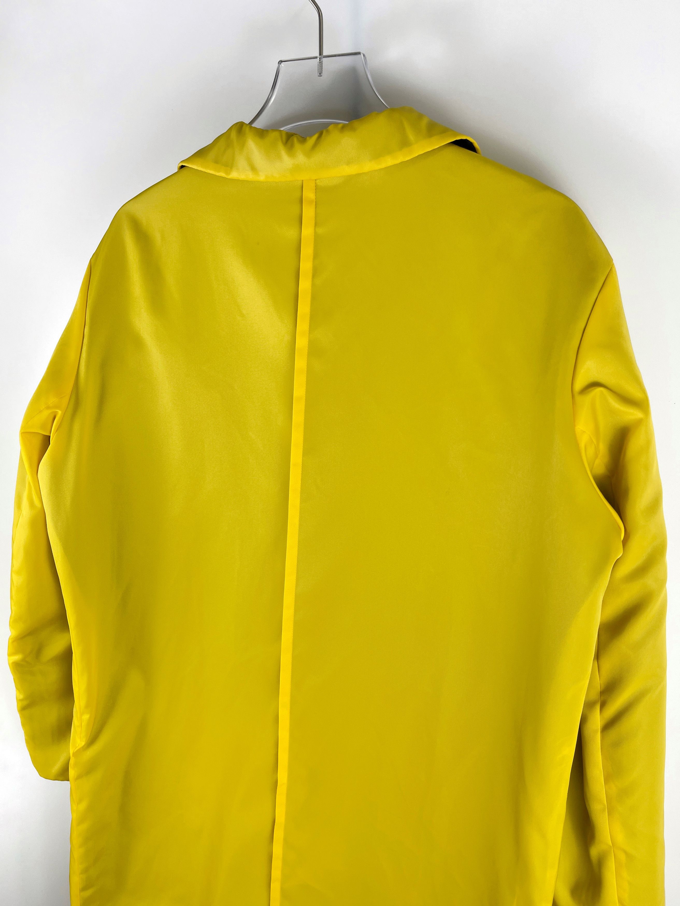 Yohji Yamamoto Y's Yellow Puffer Trench Coat Size US M / EU 48-50 / 2 - 4 Thumbnail