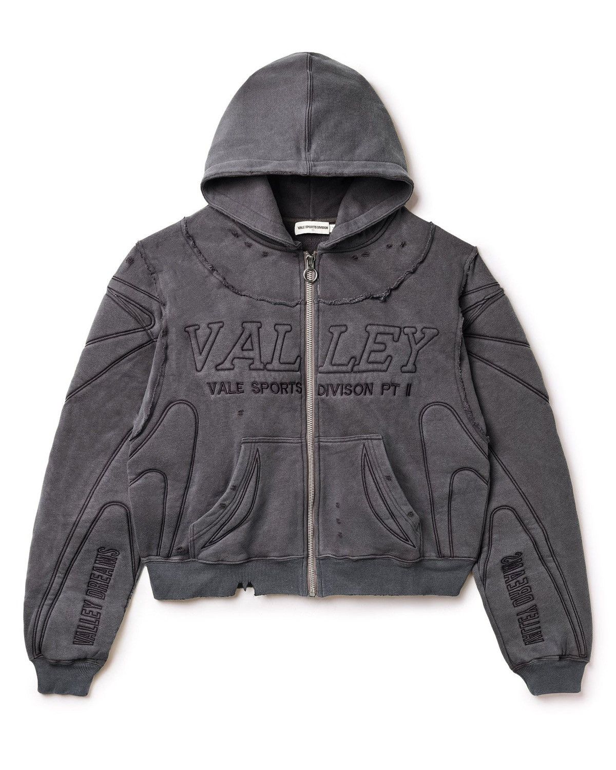トップス VALE FOREVER HULK ARMOR ZIP UP HOODIE Buy Vale Forever