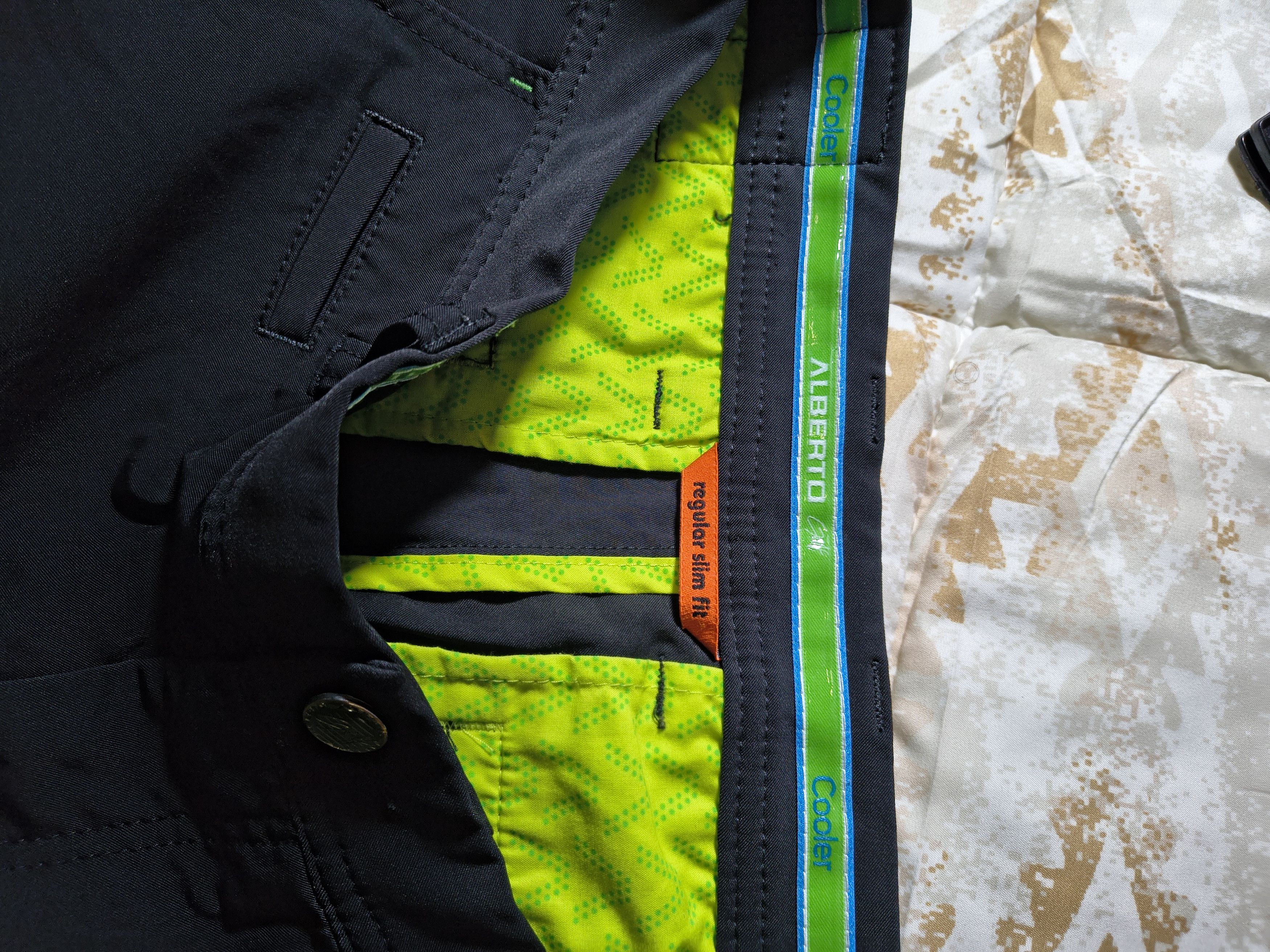 Alberto Alberto Golf Pants Mens Size 34 (50) Rookie 3xDry Cooler Size US 34 / EU 50 - 10 Thumbnail