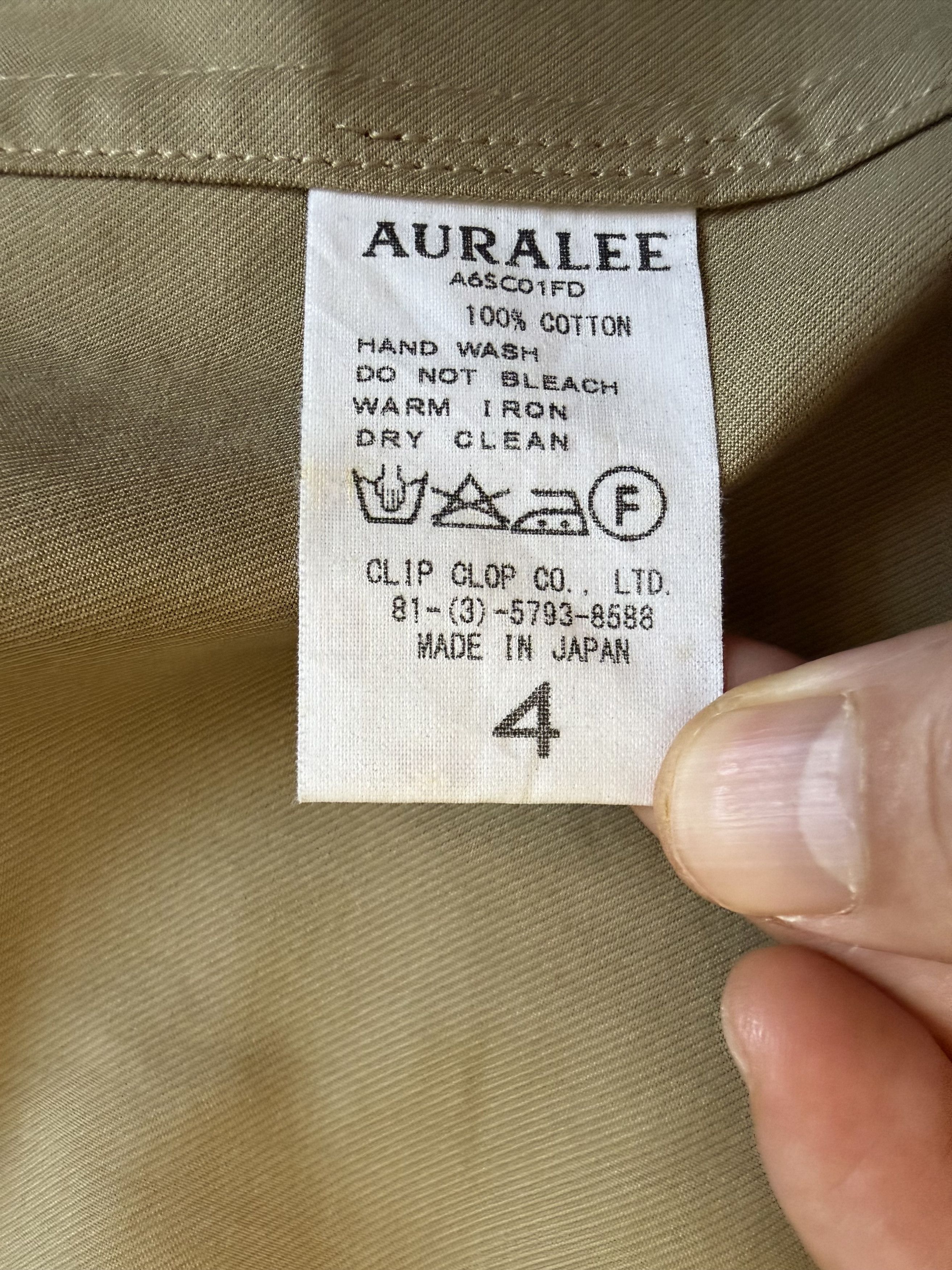 Auralee AURALEE FINX DOUBLE CLOTH HOODED COAT Size US XL / EU 56 / 4 - 8 Thumbnail