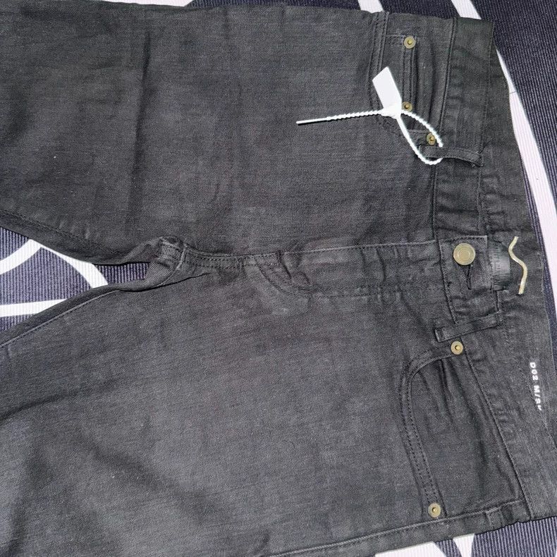 Saint Laurent Paris Saint Laurent SLP14SS Waxed Jeans Size US 31 - 3 Thumbnail