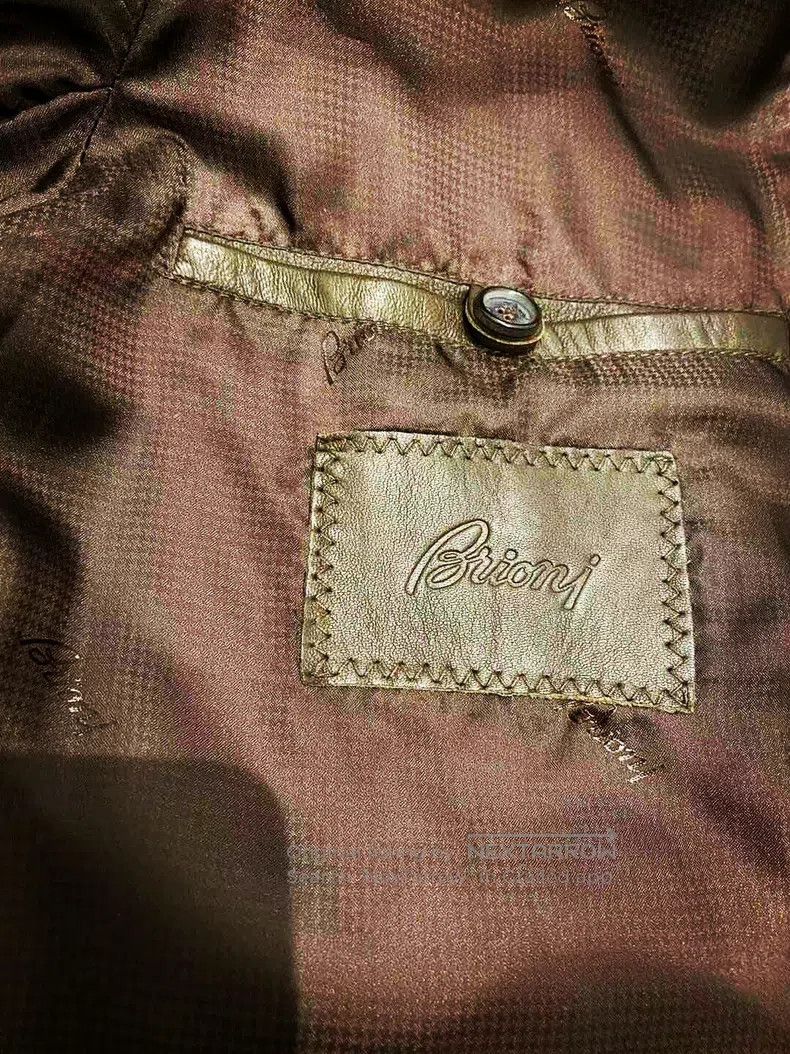 Brioni Brioni Leather jacket Size US L / EU 52-54 / 3 - 5 Thumbnail