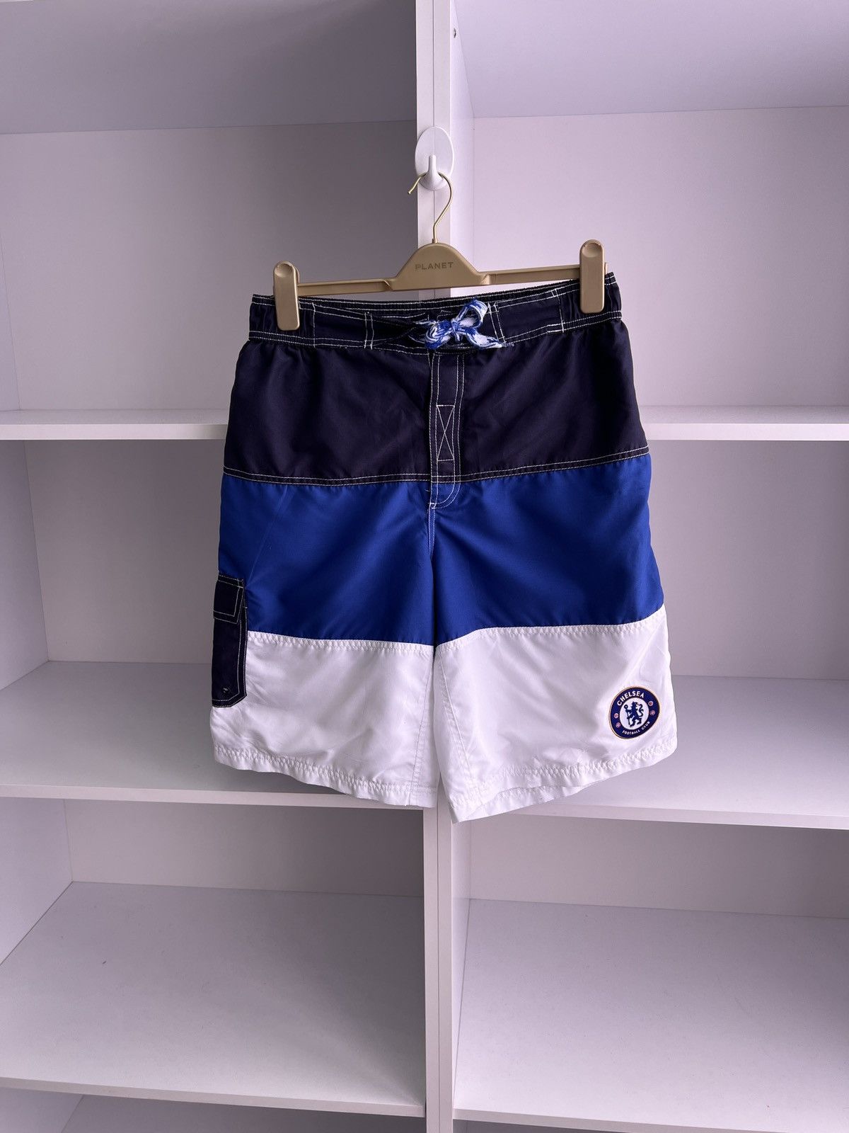 Chelsea Soccer × Vintage Vintage Chelsea Rare Shorts Size US 33 - 4 Thumbnail