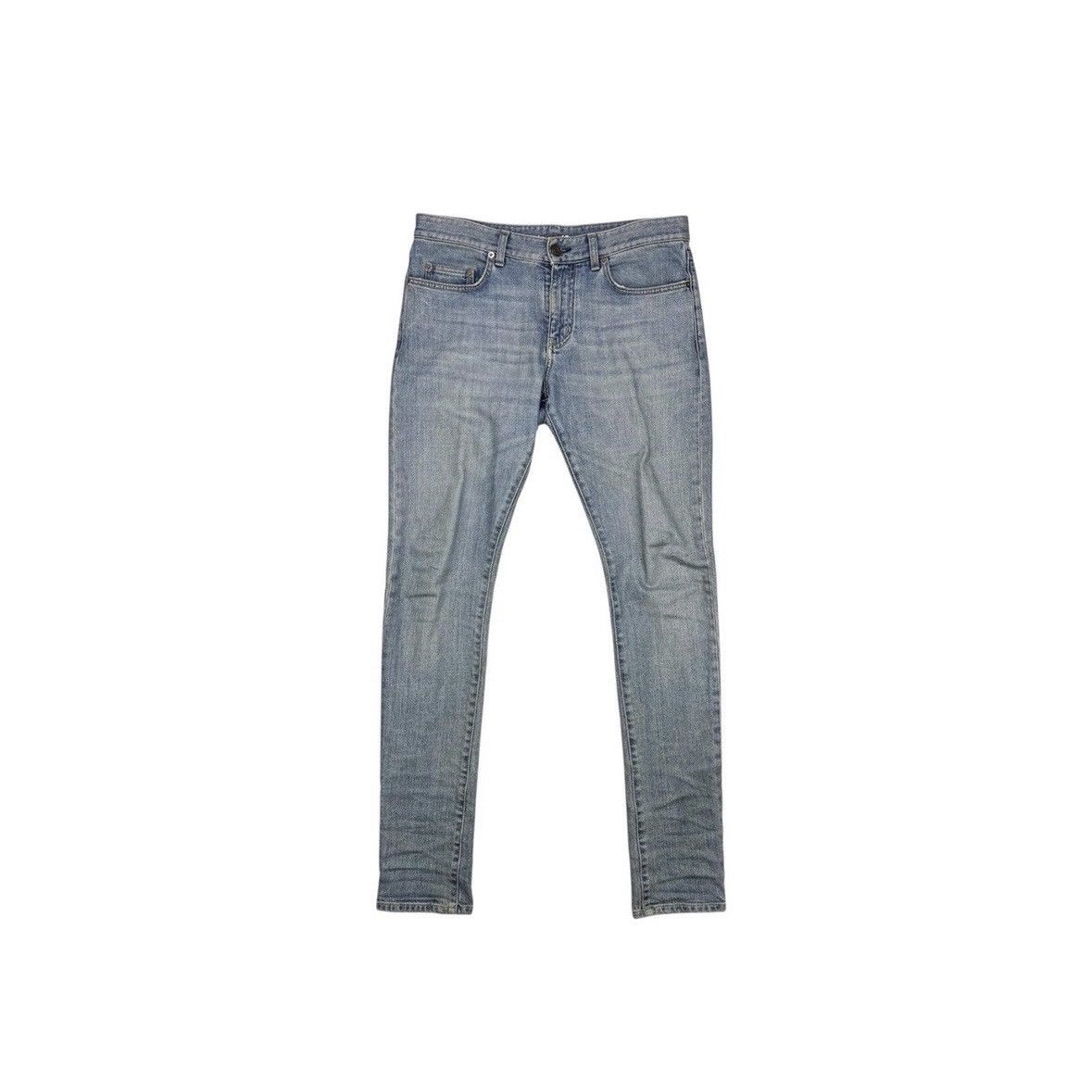 Saint Laurent Paris SAINT LAURENT PARIS FW14 BLUE D02 DENIM Size US 31 - 1 Thumbnail