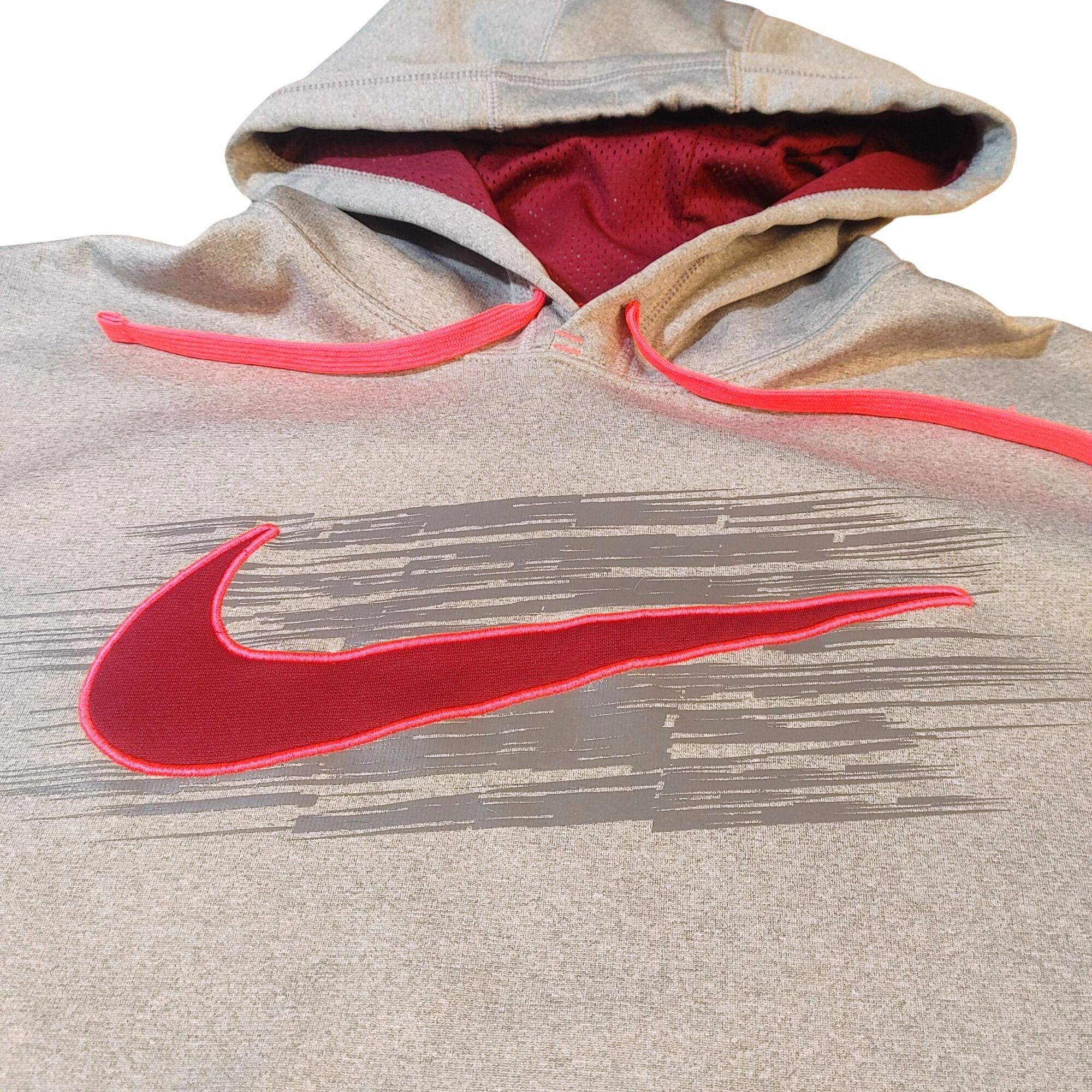 Nike Nike Therma Fit XL Gray Hoodie Sweatshirt Pullover Fleece Cr Size XL / US 12-14 / IT 48-50 - 1 Thumbnail