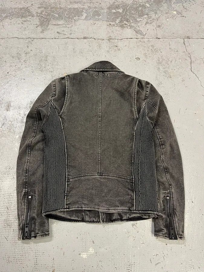 Diesel Diesel Raw Grey Denim Perfecto Jacket Size US S / EU 44-46 / 1 - 7 Thumbnail